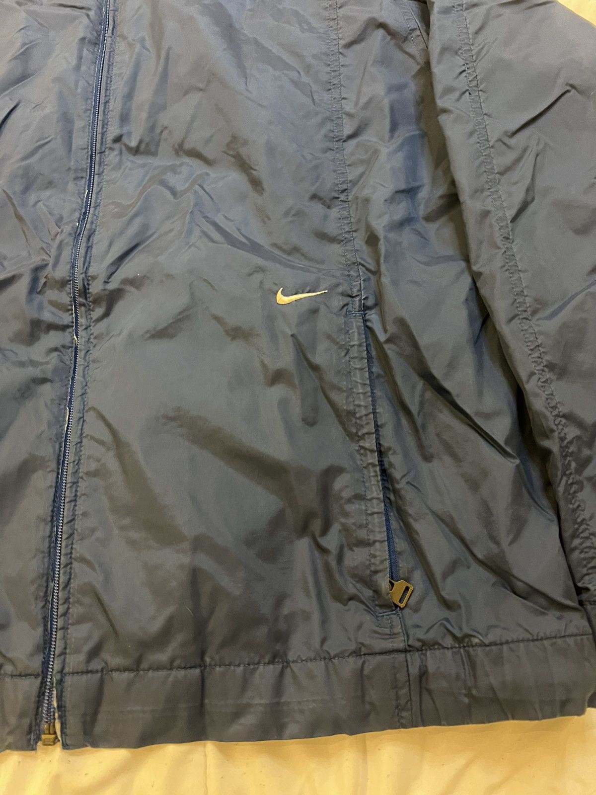 Nike × Vintage Vintage Y2K NIKE Track Suit Navy Jacket Size US L / EU 52-54 / 3 - 2 Thumbnail