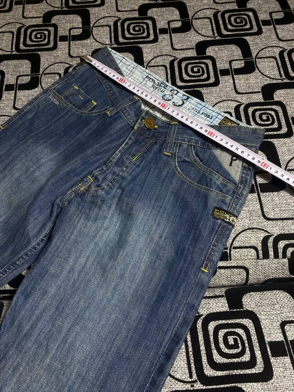 Other Crazy Crash Dirty Baggy Faded Jean Japan Avant Garde Style Size US 28 / EU 44 - 11 Thumbnail