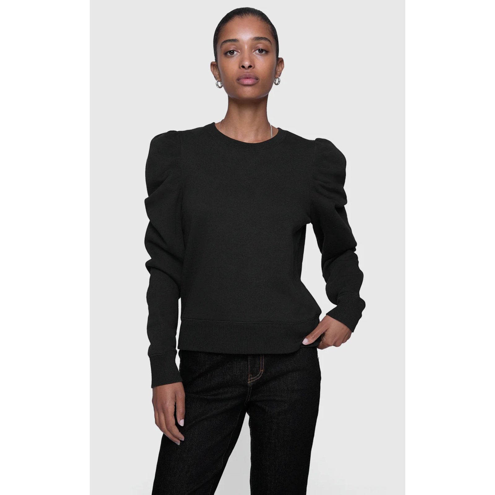 Rebecca Minkoff Rebecca Minkoff Janine Sweatshirt - Black - Size Small Size S / US 4 / IT 40 - 1 Thumbnail