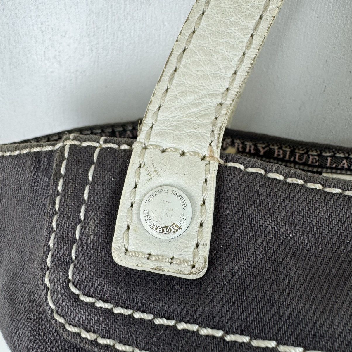 Burberry Vintage Burberry Blue Label Small Tote Bag Size ONE SIZE - 3 Thumbnail