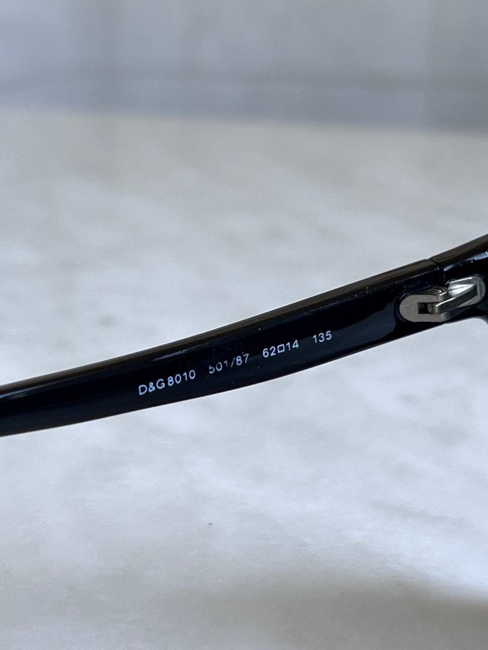 Dolce & Gabbana Dolce & Gabbana Sunglasses Y2K 00s Vintage D&G 8010 USED Size ONE SIZE - 5 Thumbnail