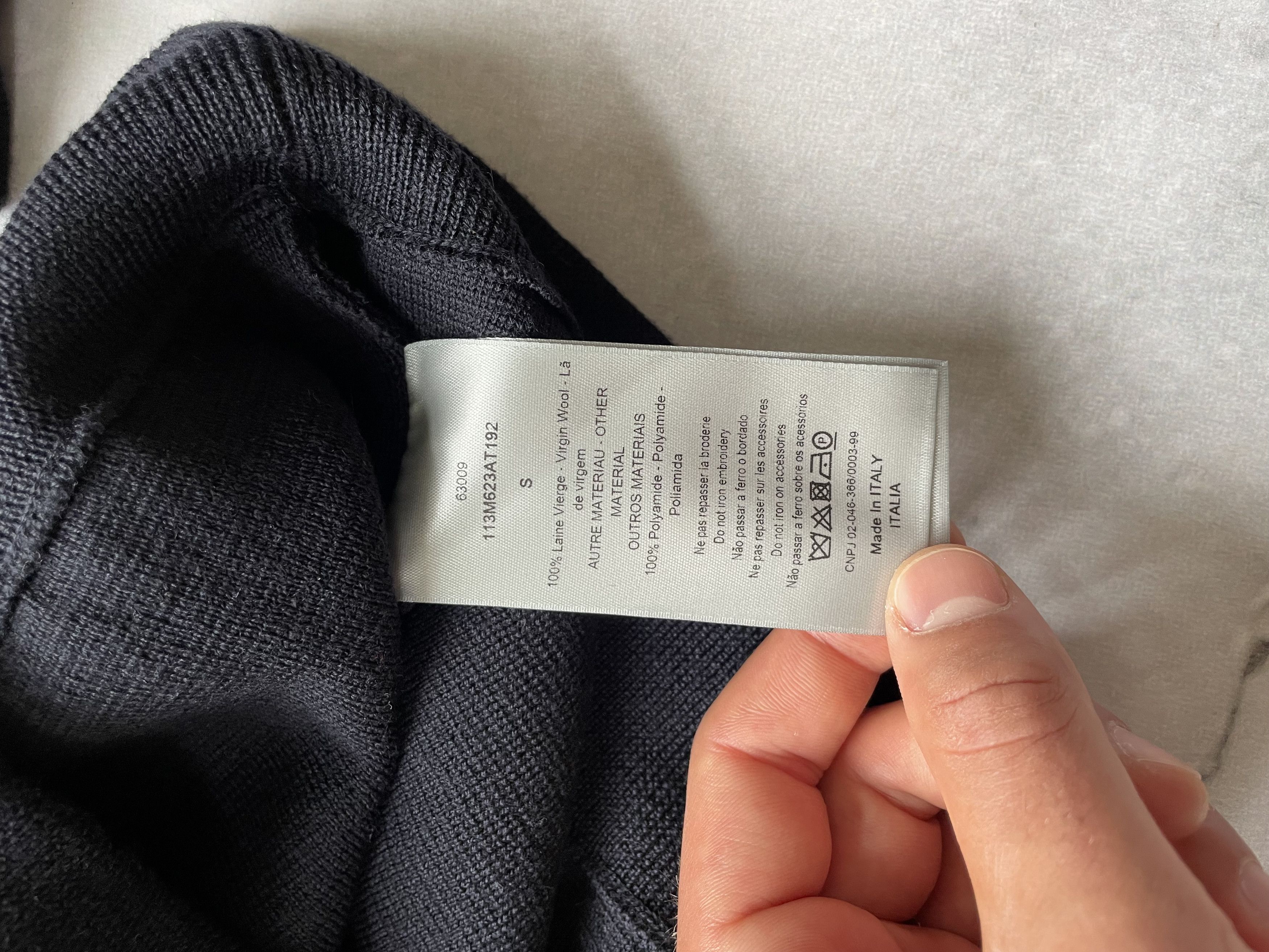 Dior Dior Monogram Merino Wool Size US S / EU 44-46 / 1 - 3 Thumbnail