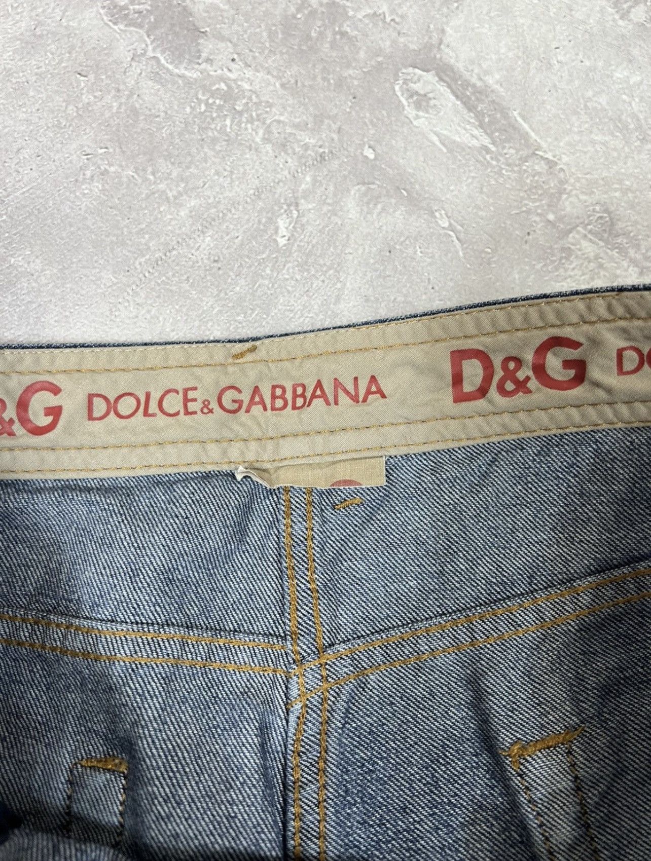 Dolce & Gabbana Vintage Dolce Gabbana Baggy Jeans Size 31" - 7 Thumbnail