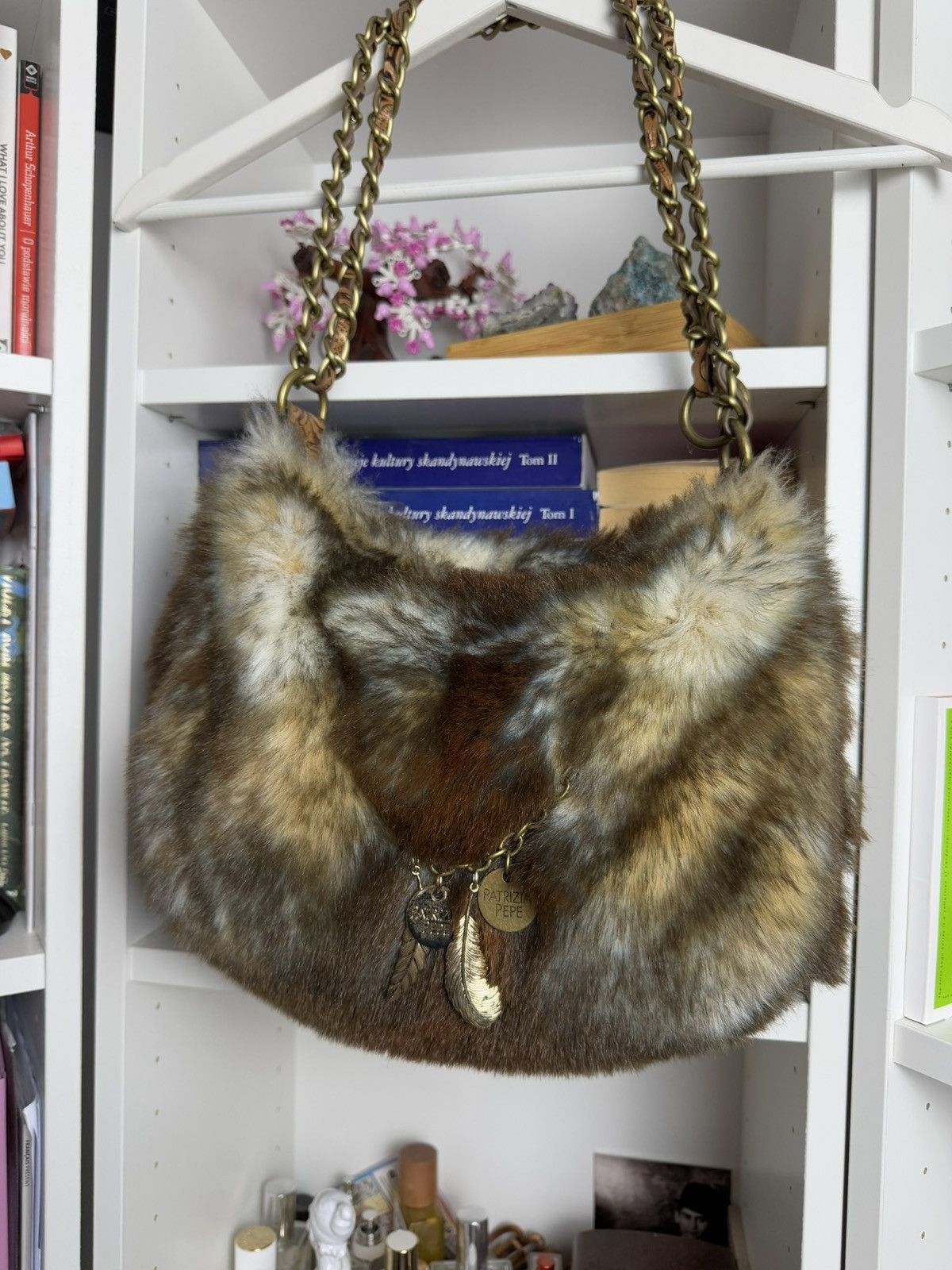 Vintage Vintage y2k Faux fur hand shoulder bag avantgarde archive Size ONE SIZE - 3 Thumbnail