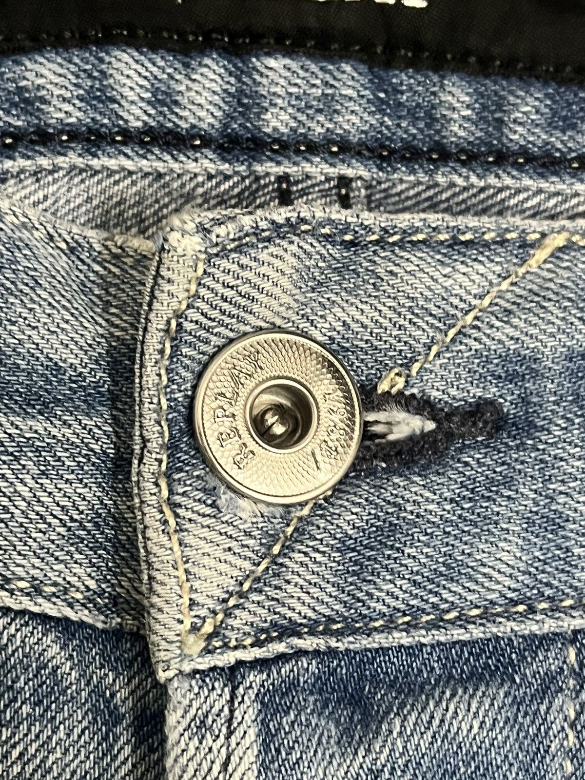 Replay Vintage Replay Distressed Denim Size US 33 - 4 Thumbnail