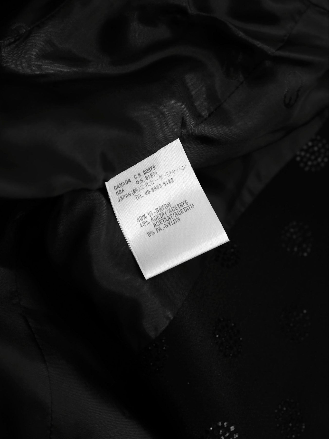 Escada Escada Black Pattern Skirt Suit Set Acetate/Rayon XS/S 34/36 Size XS / US 0-2 / IT 36-38 - 10 Thumbnail