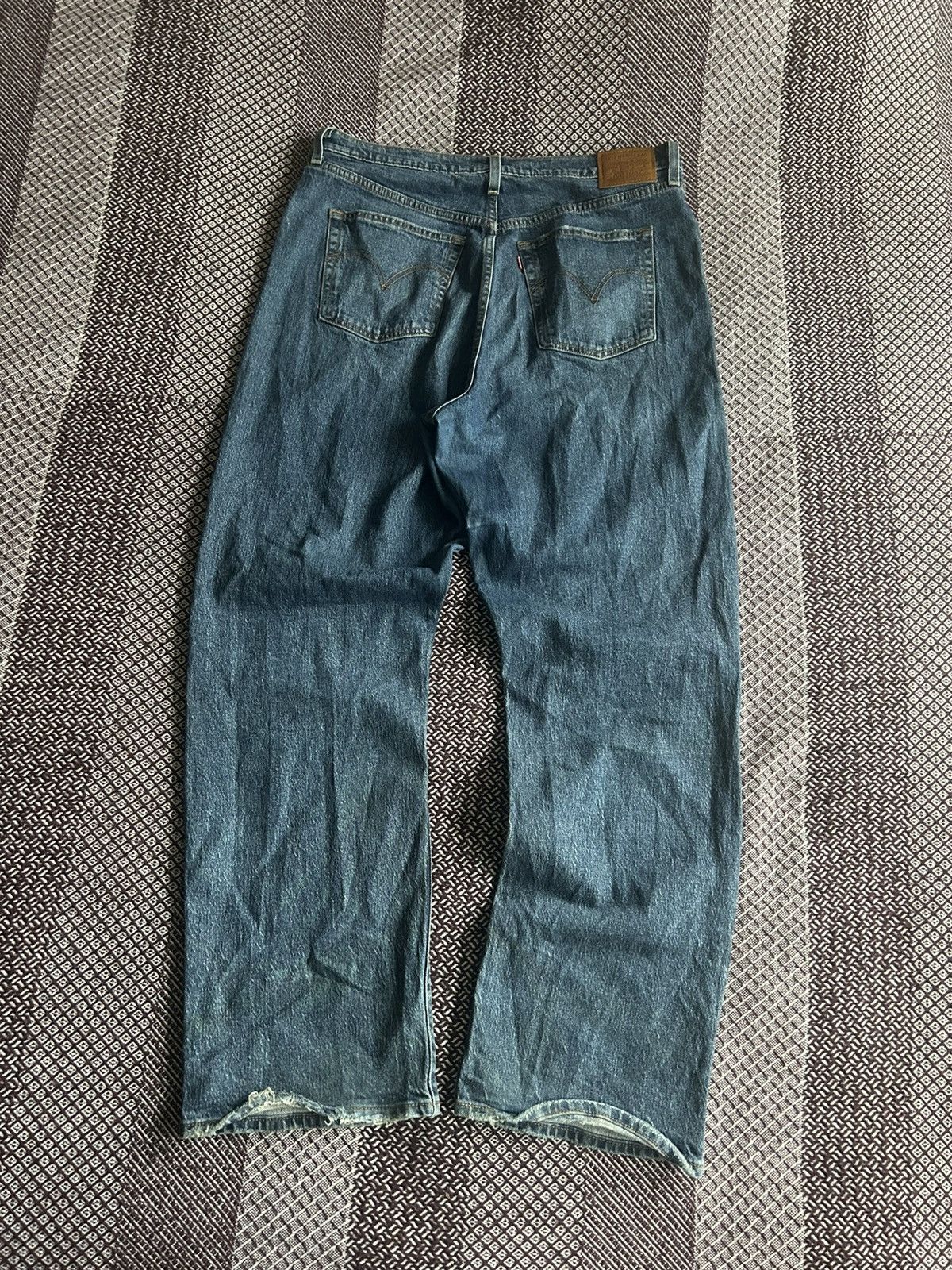 Levi's Levis Premium Model Ribcage Straight Big E Faded Size W33 Size US 33 - 1 Thumbnail
