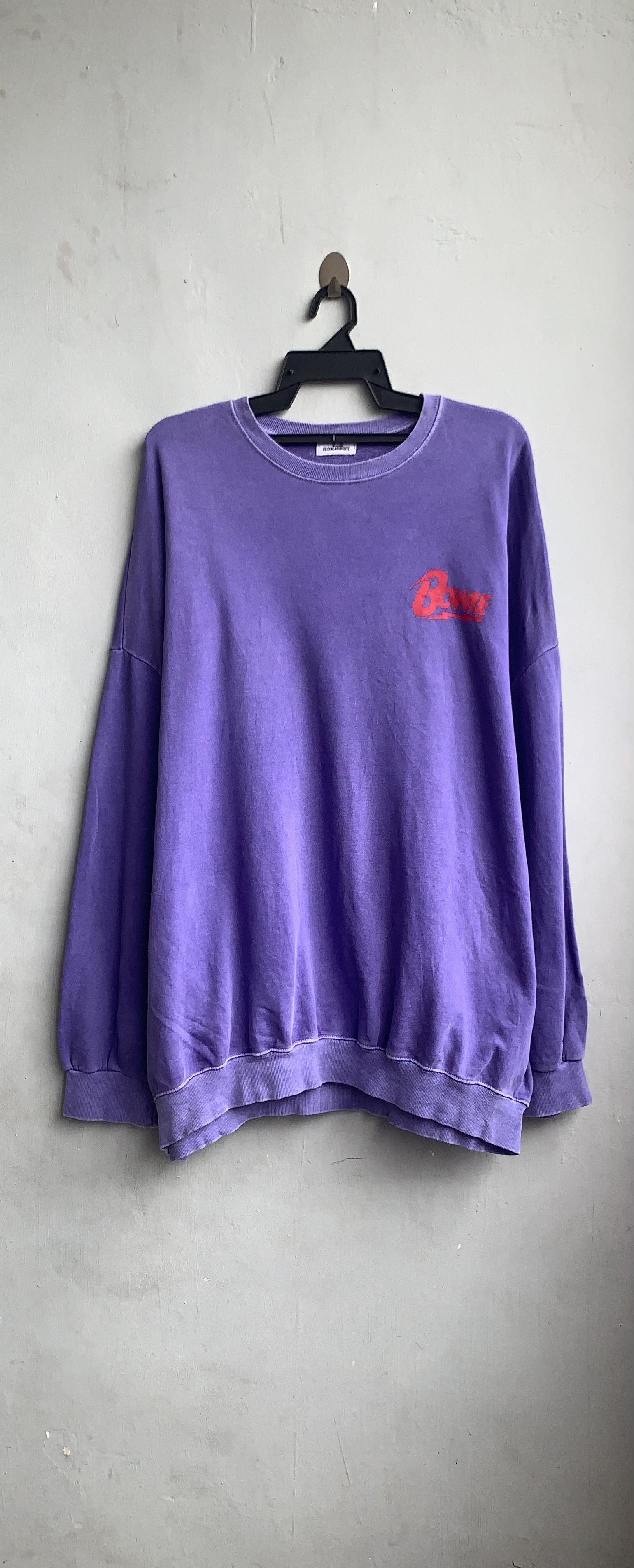 Band Tees Bowie Sweatshirt Size US XXL / EU 58 / 5 - 2 Thumbnail