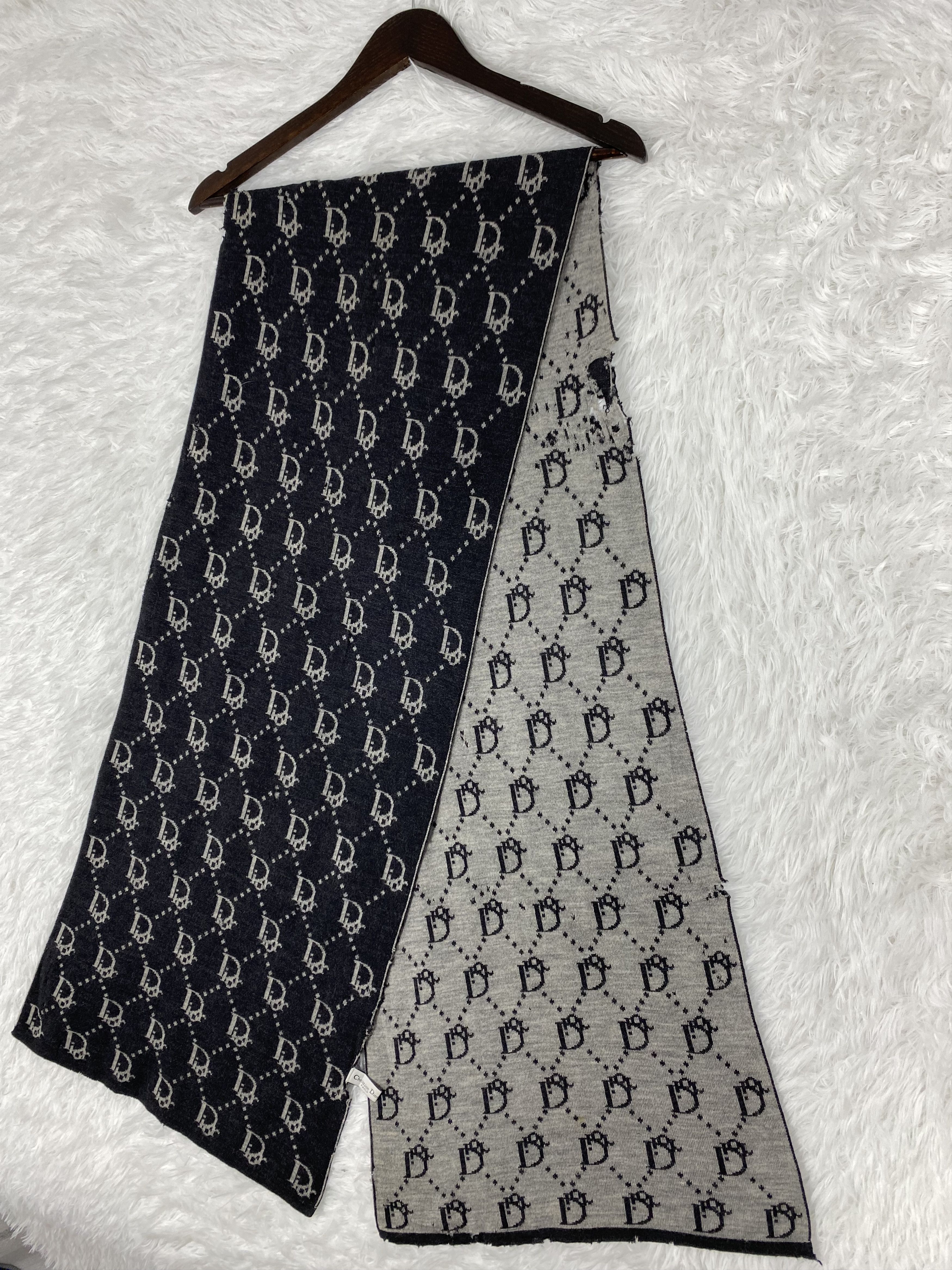 Christian Dior Monsieur Vintage Christian Dior Scarf / Muffler Neckwear PM0052 Size ONE SIZE - 9 Thumbnail