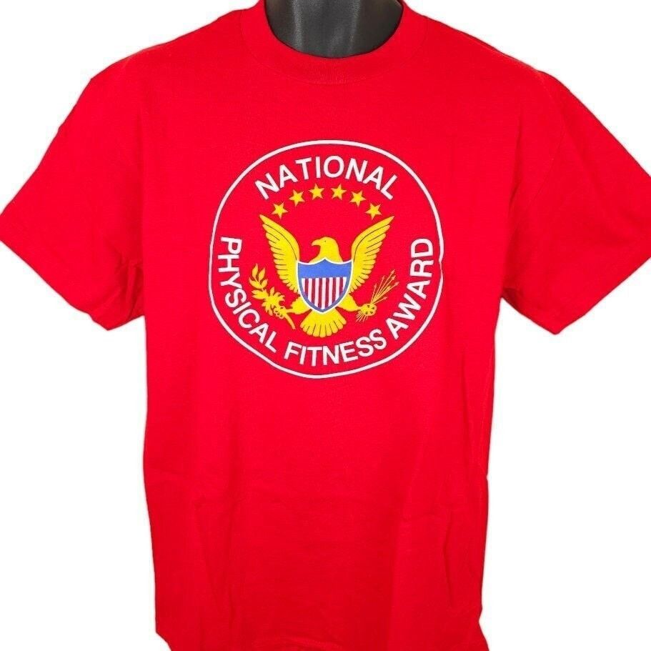 Vintage Vintage National Physical Fitness Award T Shirt Mens Medium Size US M / EU 48-50 / 2 - 1 Thumbnail