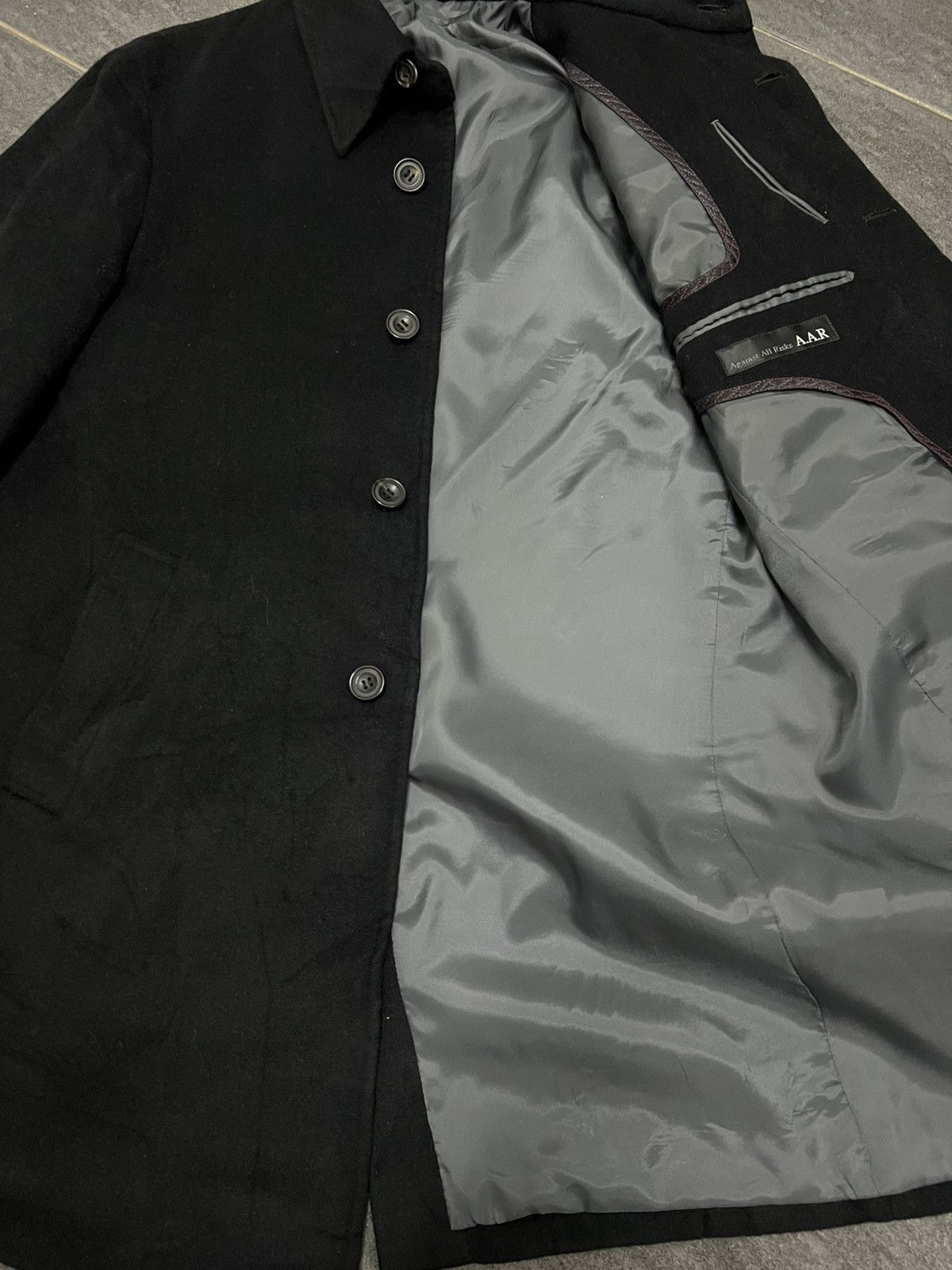 Yohji Yamamoto VINTAGE A.A.R YOHJI YAMAMOTO WOOL JACKET Size US L / EU 52-54 / 3 - 9 Thumbnail