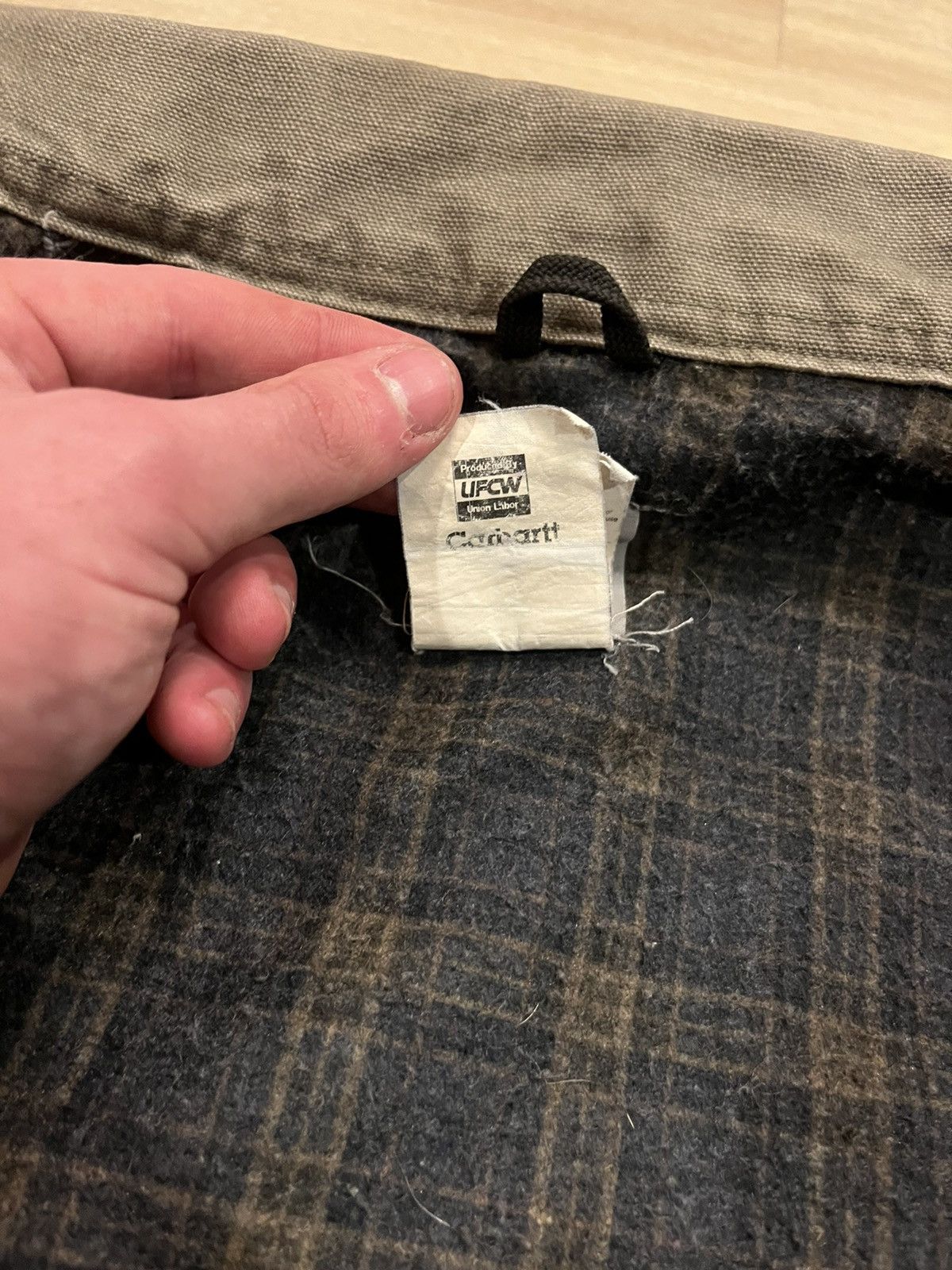 Carhartt Vintage J97 PTL Faded Grey Carhartt Detroit Jacket Size L Size US XXL / EU 58 / 5 - 15 Thumbnail