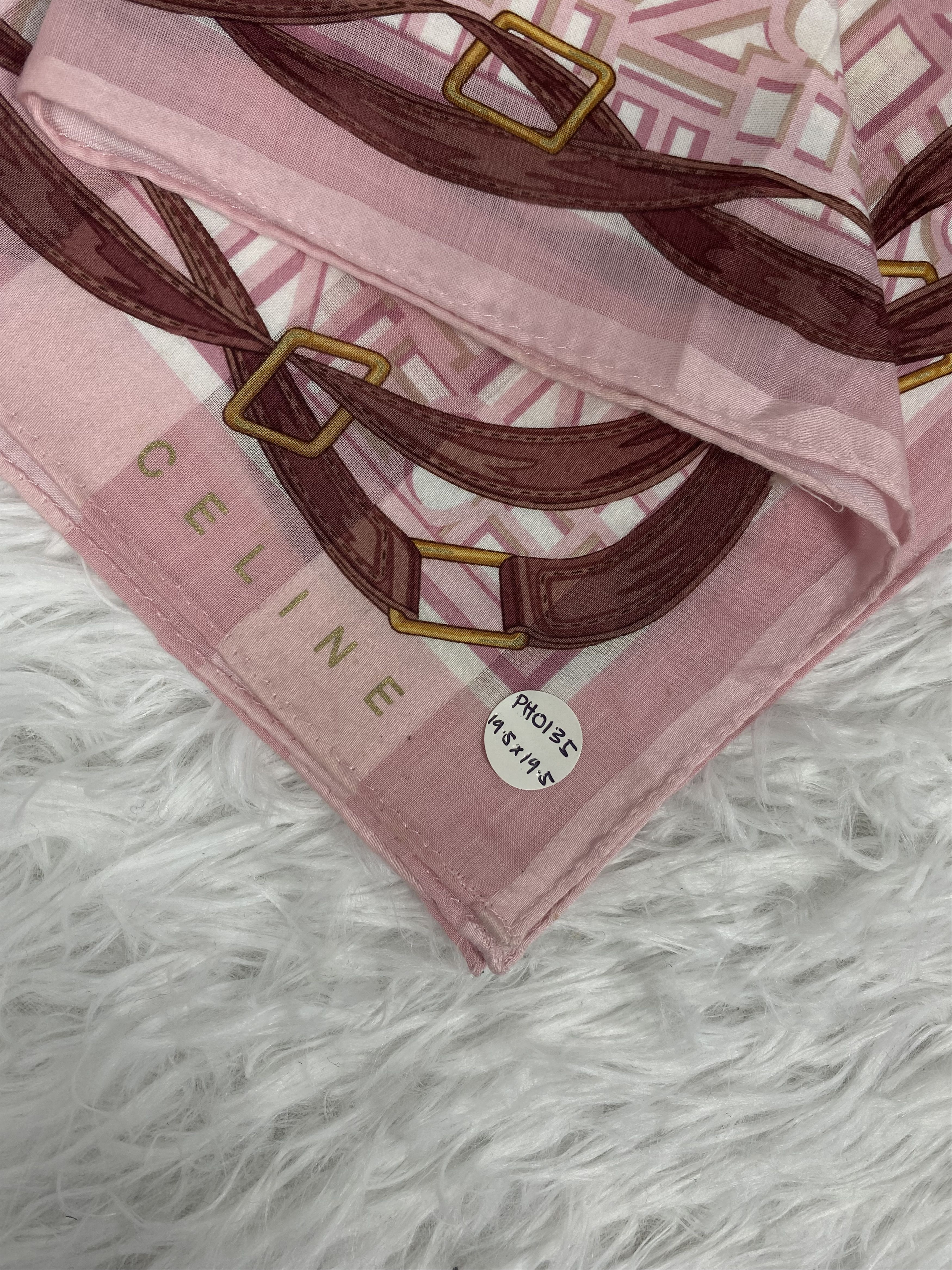Celine × Vintage Vintage Celine Handkerchief PH0135 Size ONE SIZE - 2 Thumbnail
