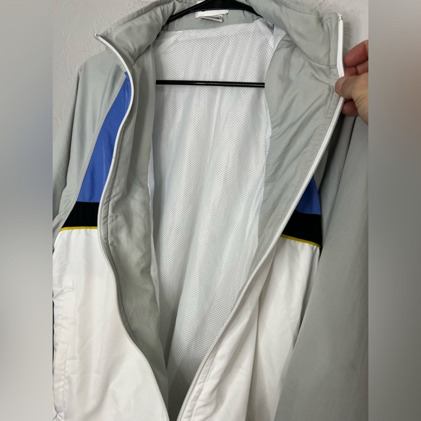 Nike Vintage Nike Court Zip Jacket Hood SZ SMALL Agassi Lined 90s Size US S / EU 44-46 / 1 - 11 Thumbnail
