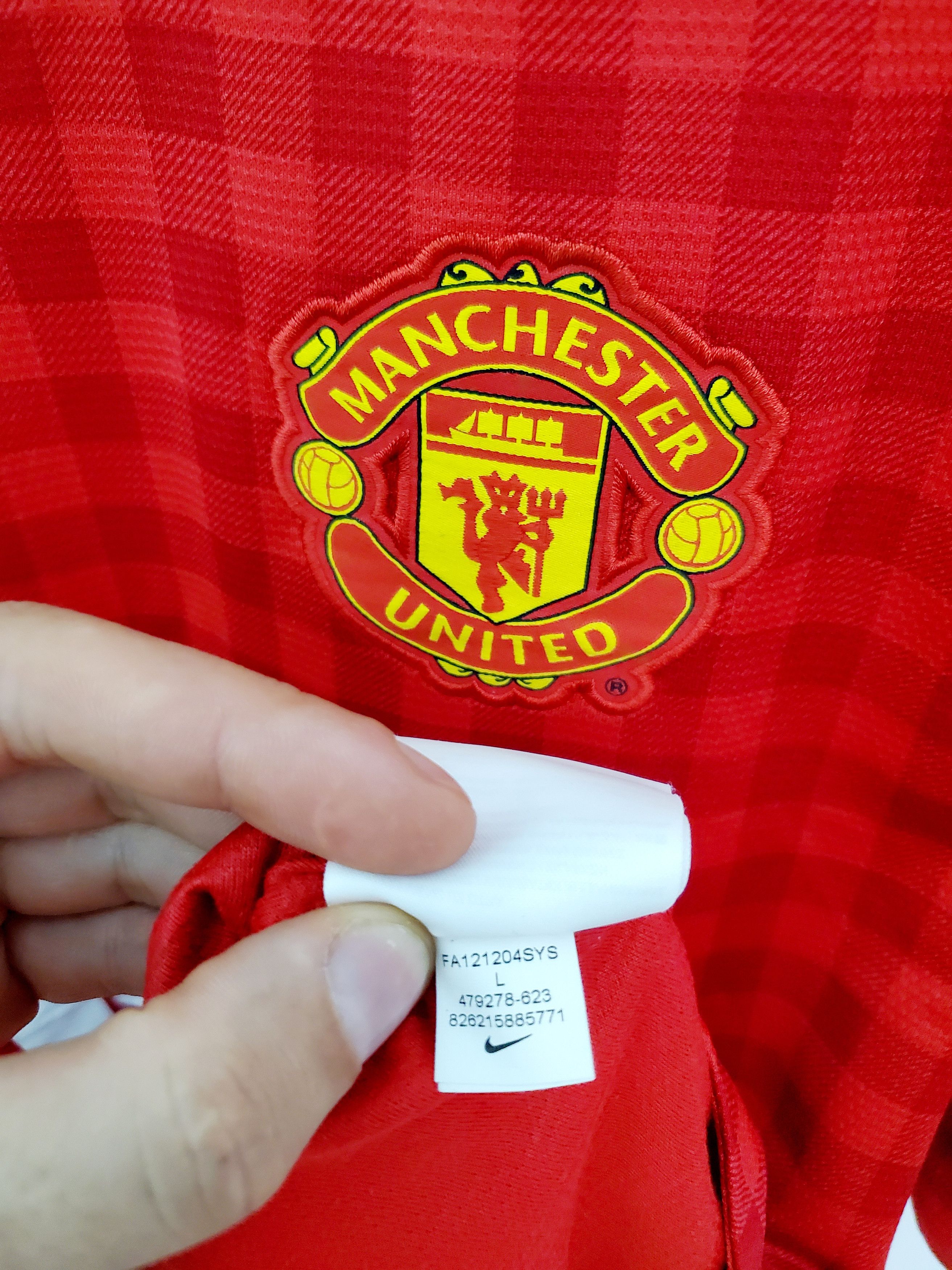 Nike 2012-13 Manchester United Home Jersey Scholes #22 L Size US L / EU 52-54 / 3 - 5 Thumbnail