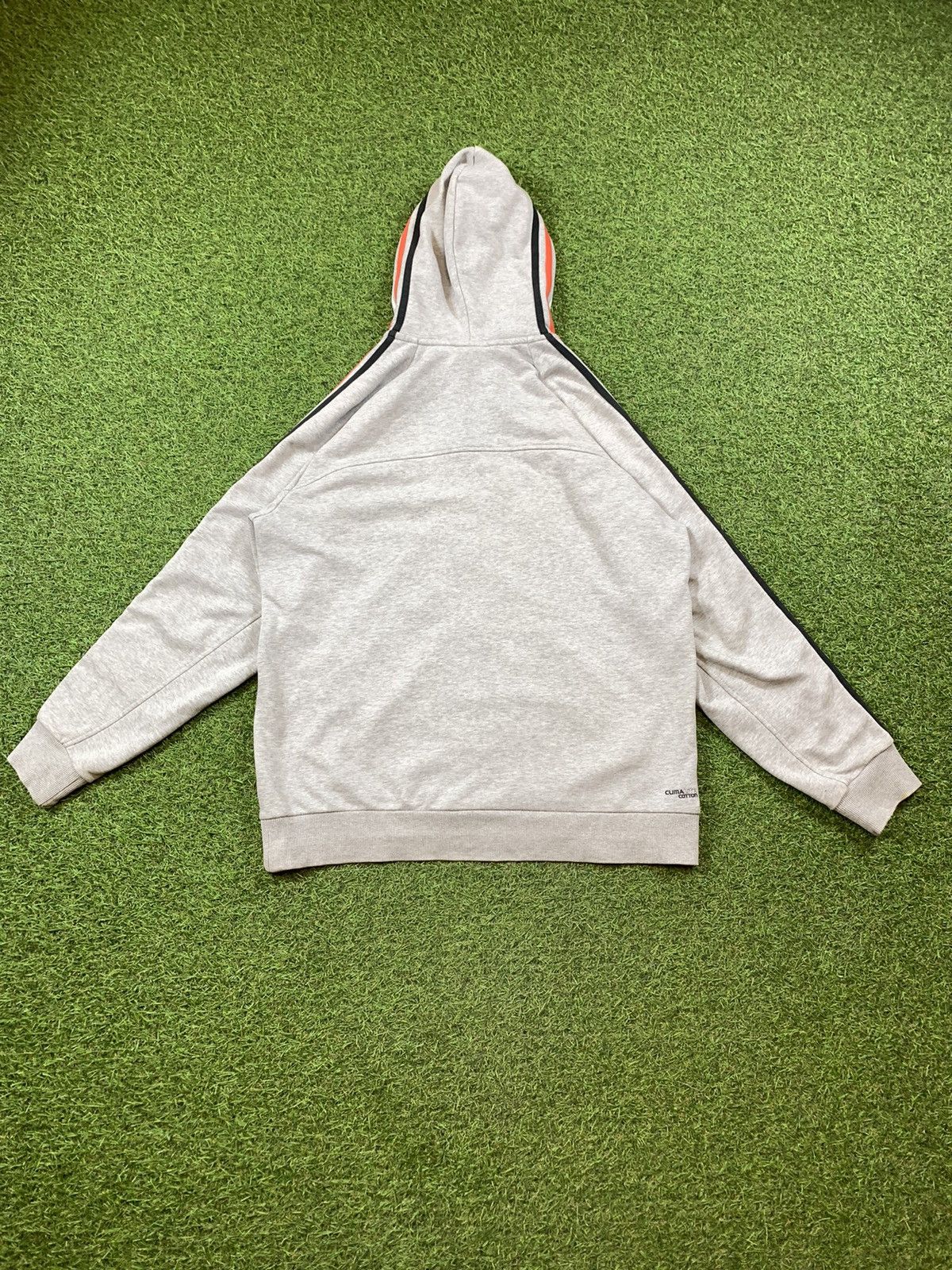Adidas Vintage Y2K Adidas zip up hoodie streetwear style size L Size US L / EU 52-54 / 3 - 5 Thumbnail