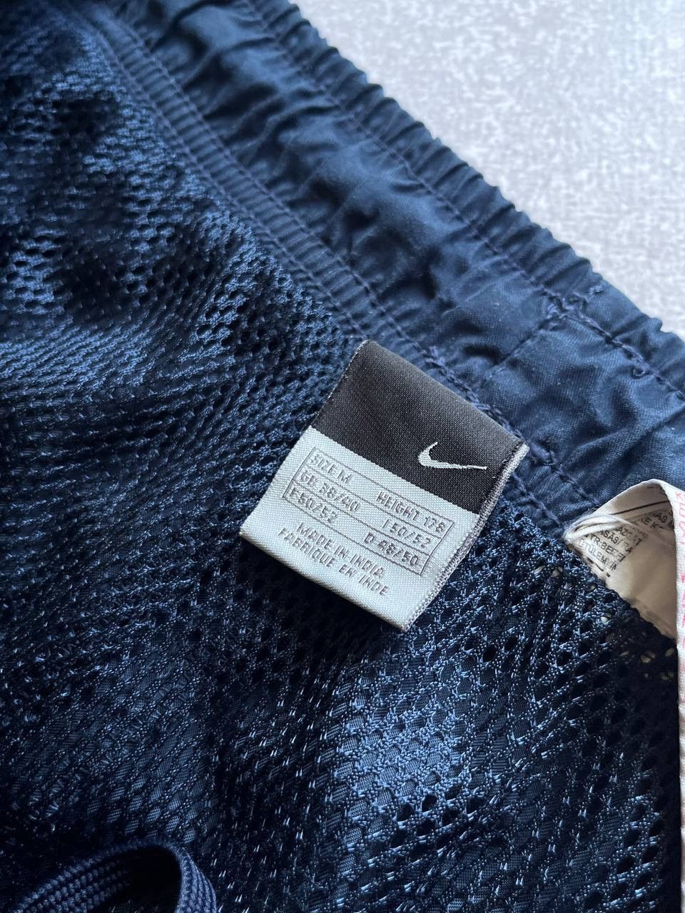 Nike × Vintage Vintage Nike Swoosh Baggy Nylon Track Pants Y2K M Size US 32 / EU 48 - 3 Thumbnail