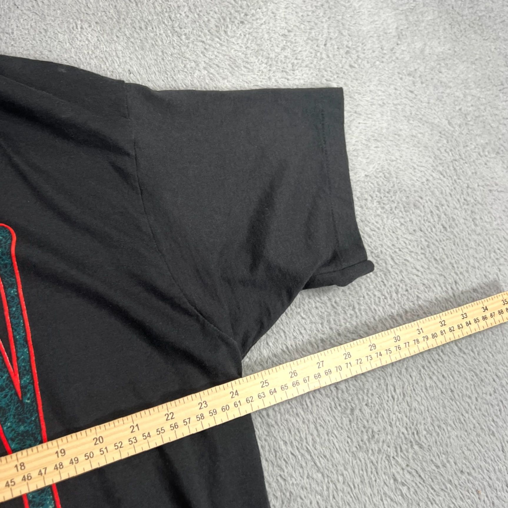 Fruit Of The Loom VINTAGE Tracy Lawrence T-shirt Men’s 2XL Black 1990s Tour Graphic Tee Country Music Hip Hop Size US XXL / EU 58 / 5 - 7 Thumbnail
