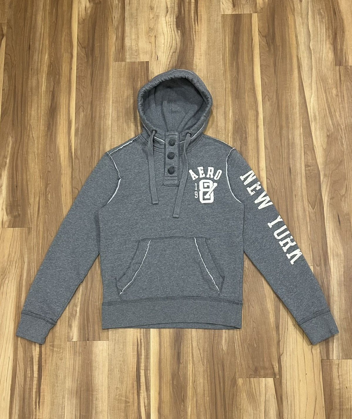 Aeropostale Aeropostale New York Hoodie Size S / US 4 / IT 40 - 1 Thumbnail