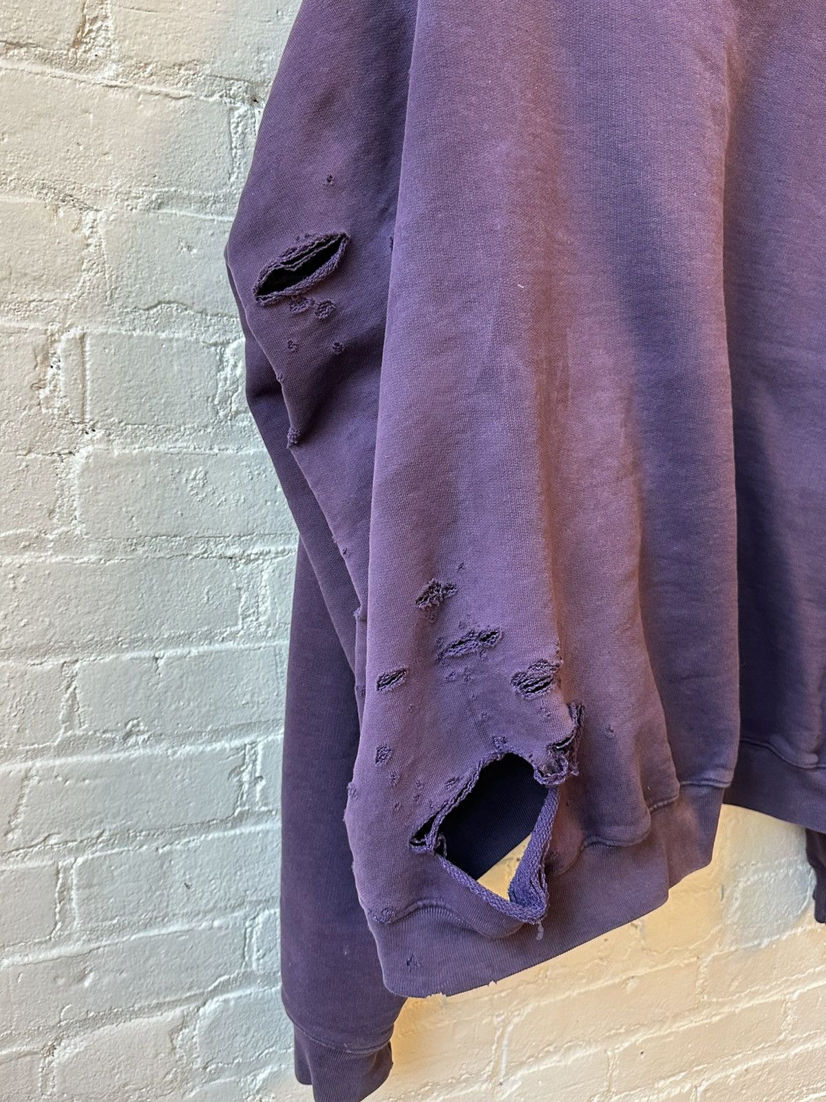 Vetements VETEMENTS SEXUAL FANTASIES HOODIE THRASHED Size US L / EU 52-54 / 3 - 4 Thumbnail