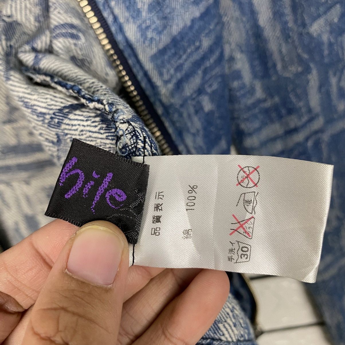 Japanese Brand Luchile Cropped Denim Zipper Jacket Biker Issey Miyake Size US M / EU 48-50 / 2 - 20 Thumbnail