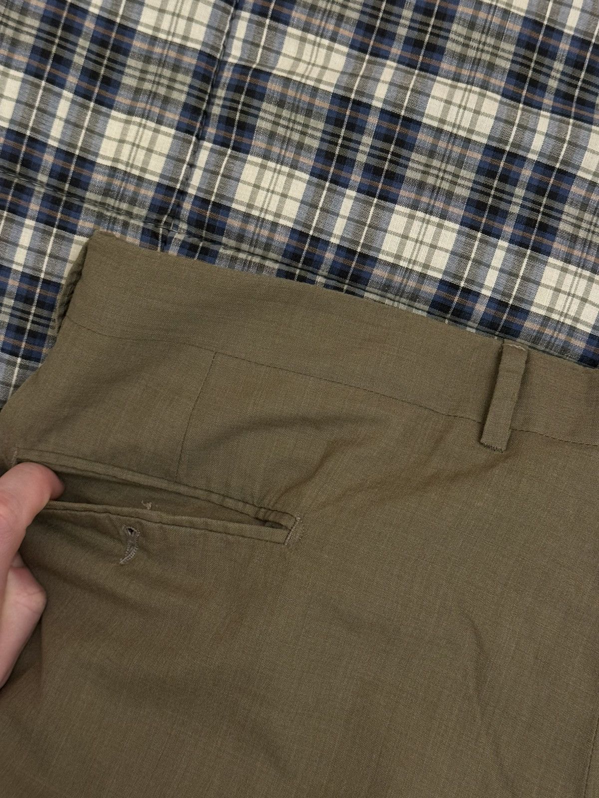 Loro Piana Loro Piana Fabric Vintage Sartorial Trouser Size 54L - 4 Thumbnail