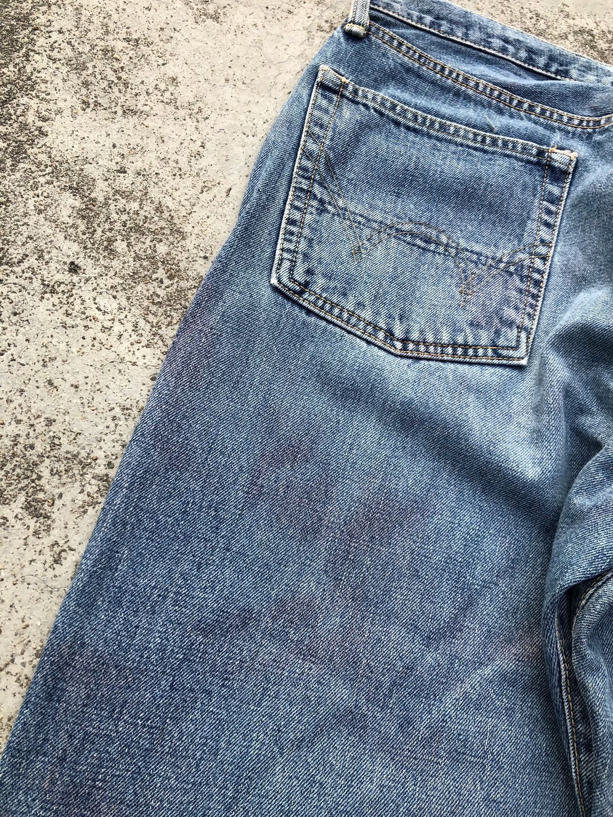 Edwin WIDE LEG SELVEDGE EDWIN PAINTED DENIM Size US 34 / EU 50 - 7 Thumbnail