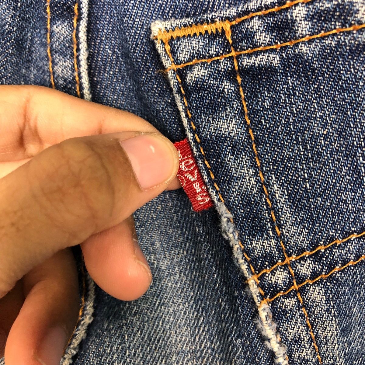 Levi's 📌Vintage Denim Jeans Straight Cut Levi's Lot 506 Size 28" / US 6 / IT 42 - 14 Thumbnail