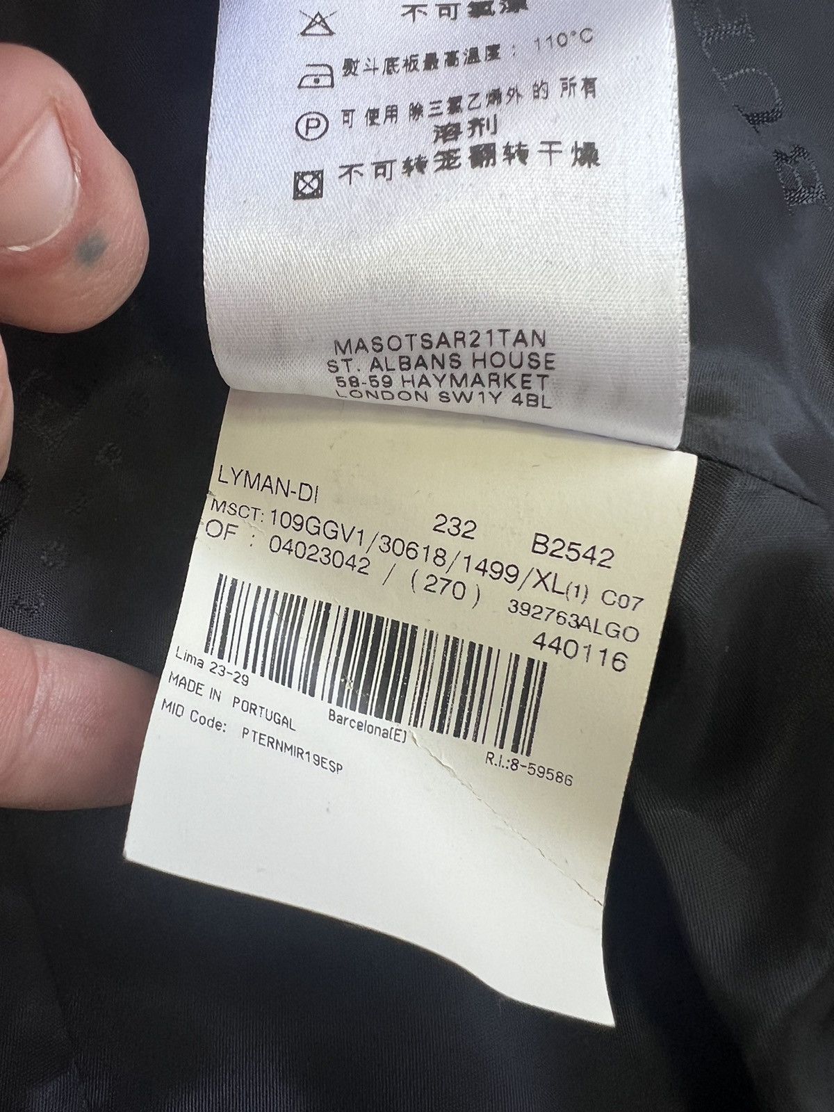 Burberry × Burberry Prorsum Burberry London Velour Blazer Jacket Size US XL / EU 56 / 4 - 21 Thumbnail