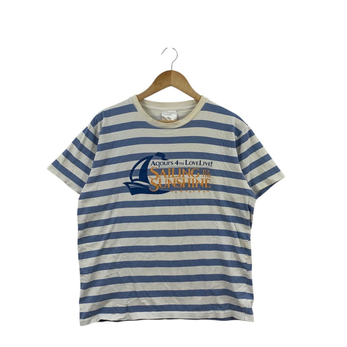 Other LOVE LIVE AQOURS School Idol Project Tee Shirt Top Sailing Size US M / EU 48-50 / 2 - 3 Thumbnail