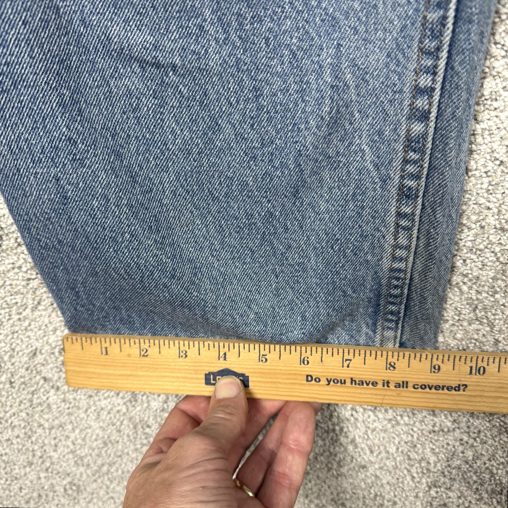 Faded Glory Faded Glory Jeans Men 42x30.5 Relaxed Fit Straight Leg Workwear Dadcore Size US 44 / EU 60 - 3 Thumbnail