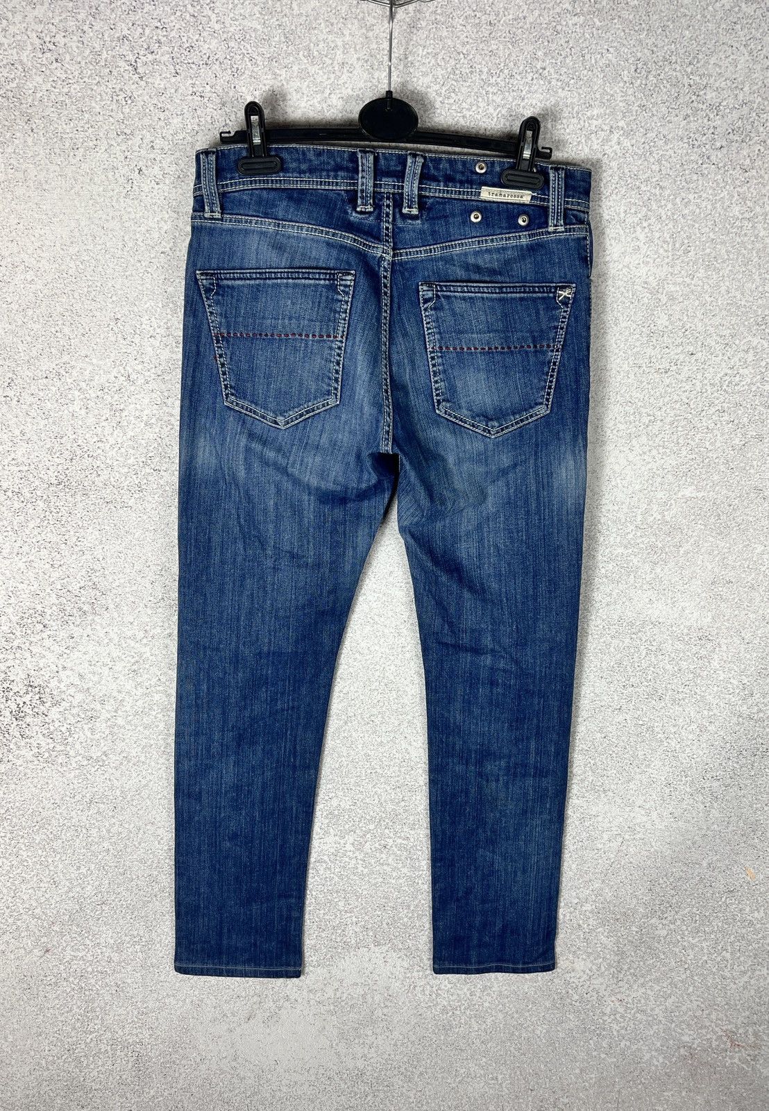 Hysteric Glamour SARTORIA TRAMAROSSA MENS LEONARDO MCMLXVII BLUE DENIM JEANS Size US 32 / EU 48 - 2 Thumbnail