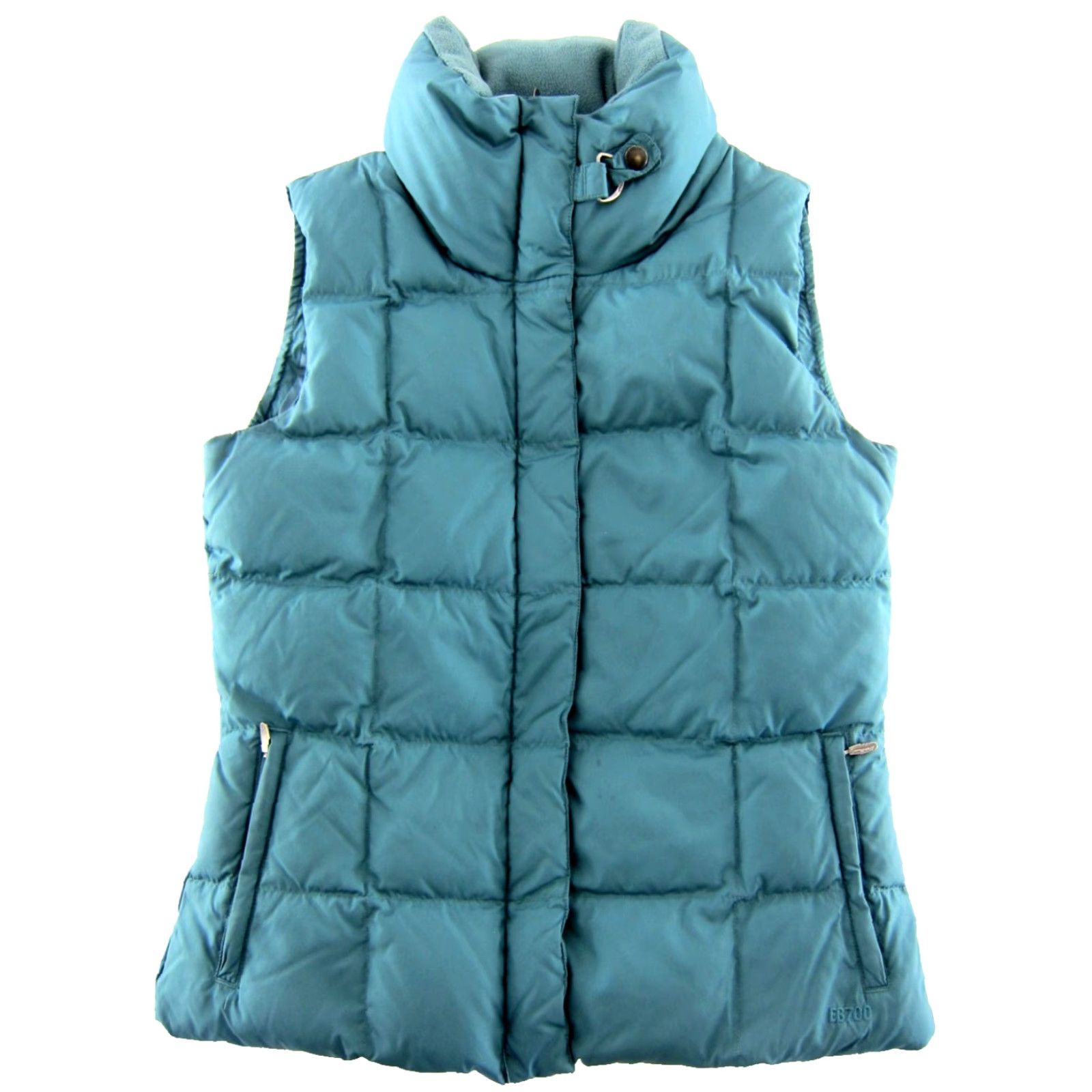 Eddie Bauer Eddie Bauer EB700 Goose Down Green Full Zip High Neck Vest Women Small Vest Green Goose Down Full Zip High Neck Eddie Bauer EB700 Women Small Size S / US 4 / IT 40 - 2 Thumbnail