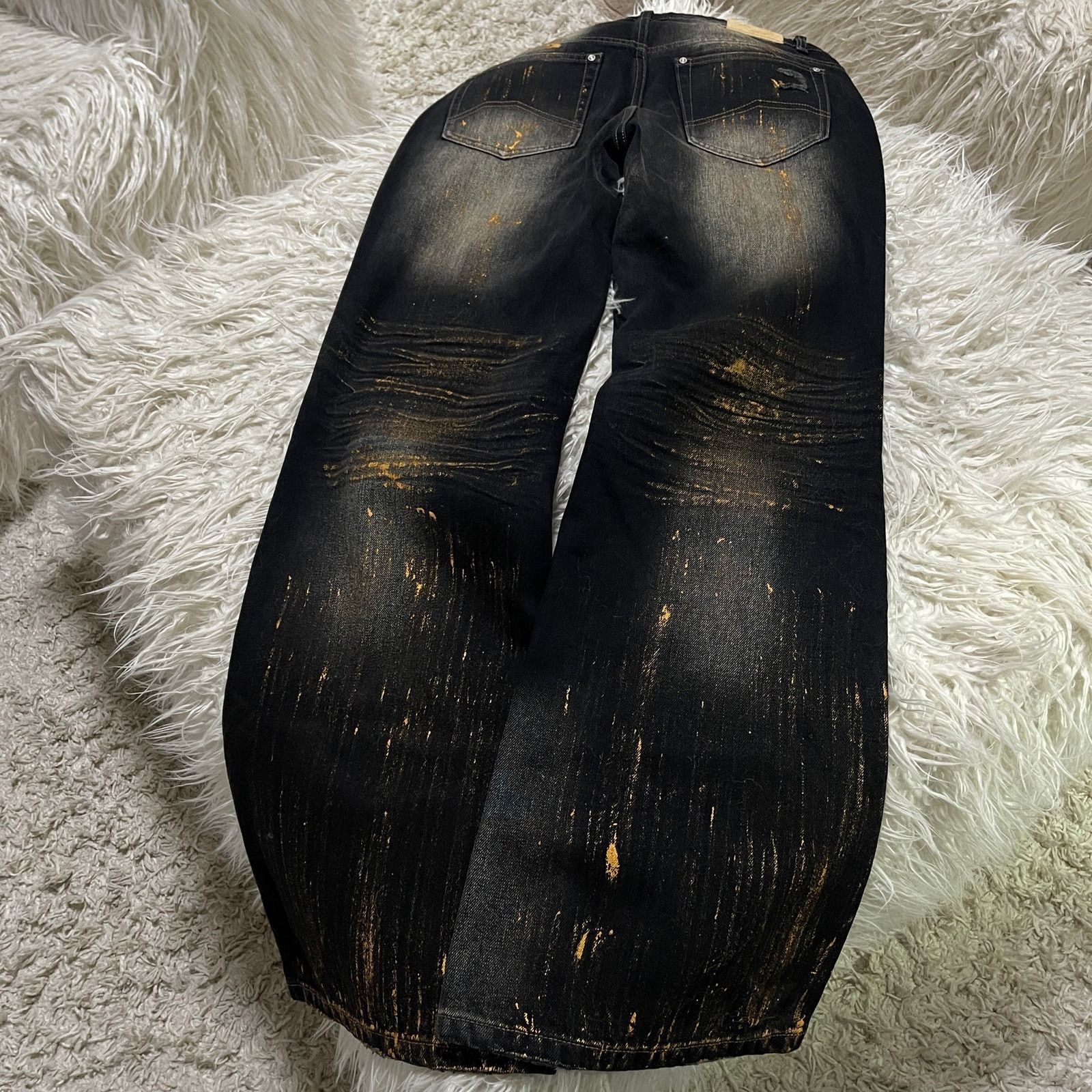 Hysteric Glamour Vintage Japanese Brand Faded Low-rise Bootcut Denim Jeans Size 30" / US 8 / IT 44 - 9 Thumbnail