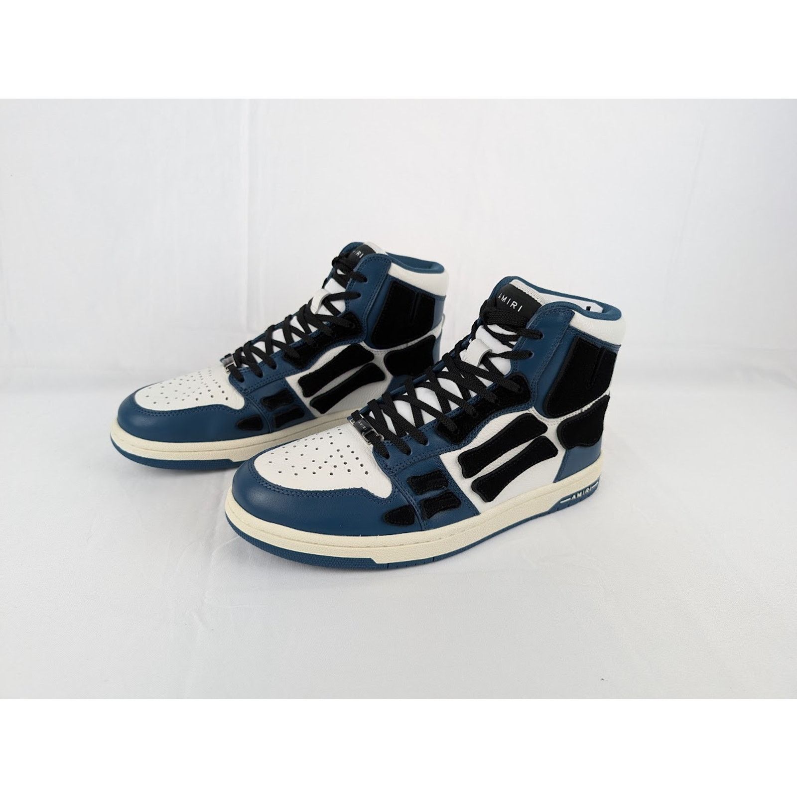 Amiri o1rshd1 Skel top hi / Skeleton high top Sneakers Multicolor Size US 12 / EU 45 - 13 Thumbnail