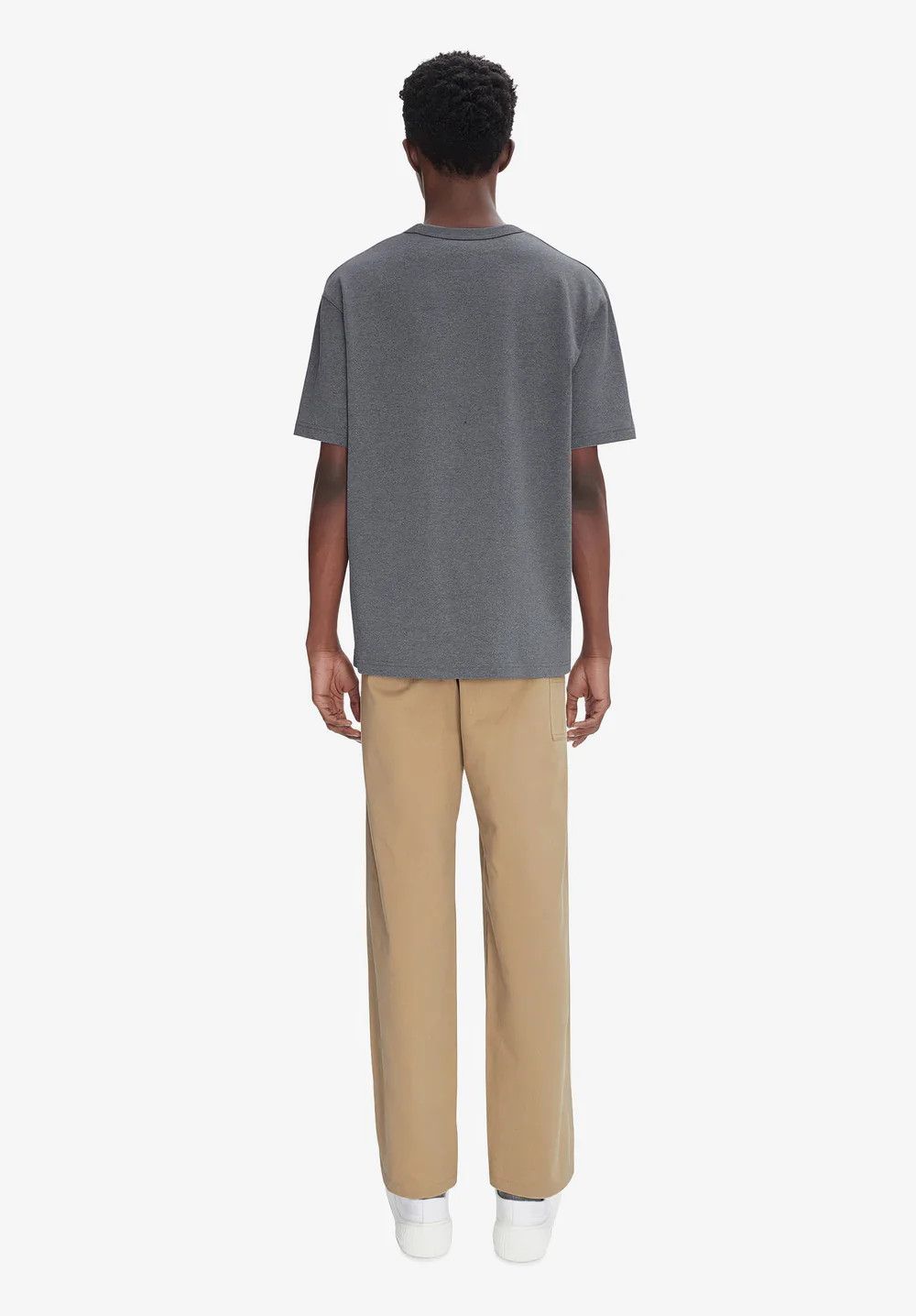 A.P.C. o1mle1125 Boxy Petit VPC T-Shirt in Gray Size US XL / EU 56 / 4 - 3 Thumbnail