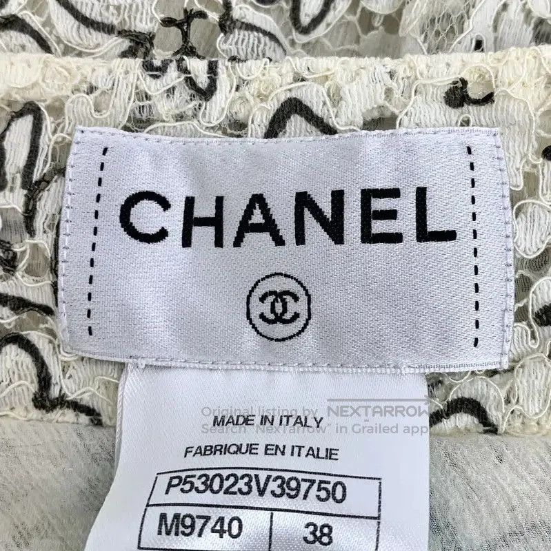 Chanel Chanel Beige Cotton Women's Dress . Size S / US 4 / IT 40 - 6 Thumbnail