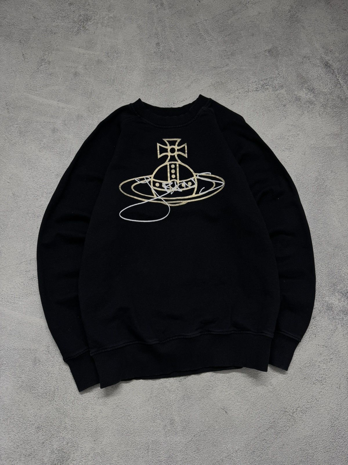 Vivienne Westwood Vivienne Westwood big gold orb sweatshirt anglomania Size M / US 6-8 / IT 42-44 - 5 Thumbnail