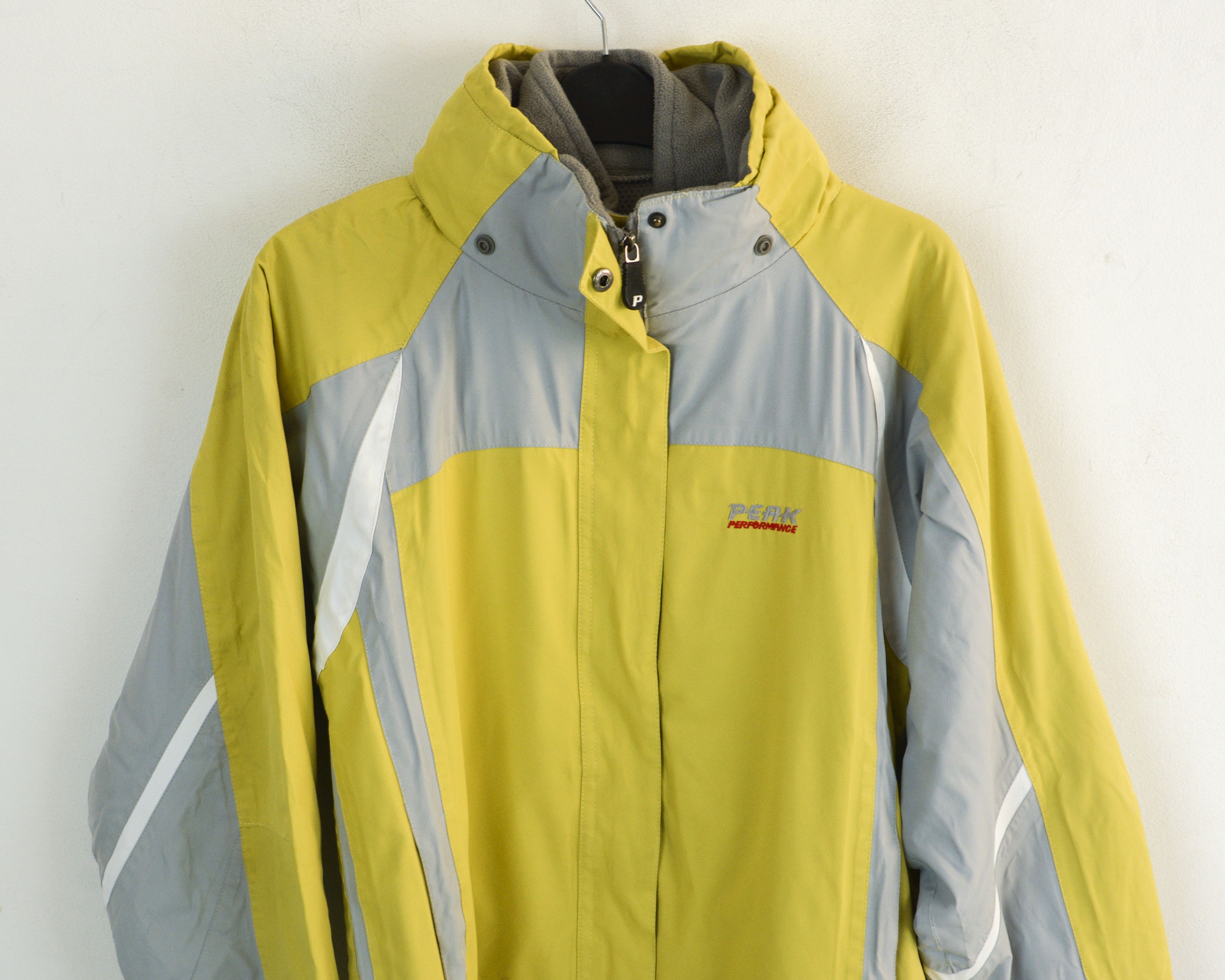 Peak Performance Reptile J Womens L 3in1 Jacket & Fleece Jumper Coat Hooded Size L / US 10 / IT 46 - 4 Thumbnail