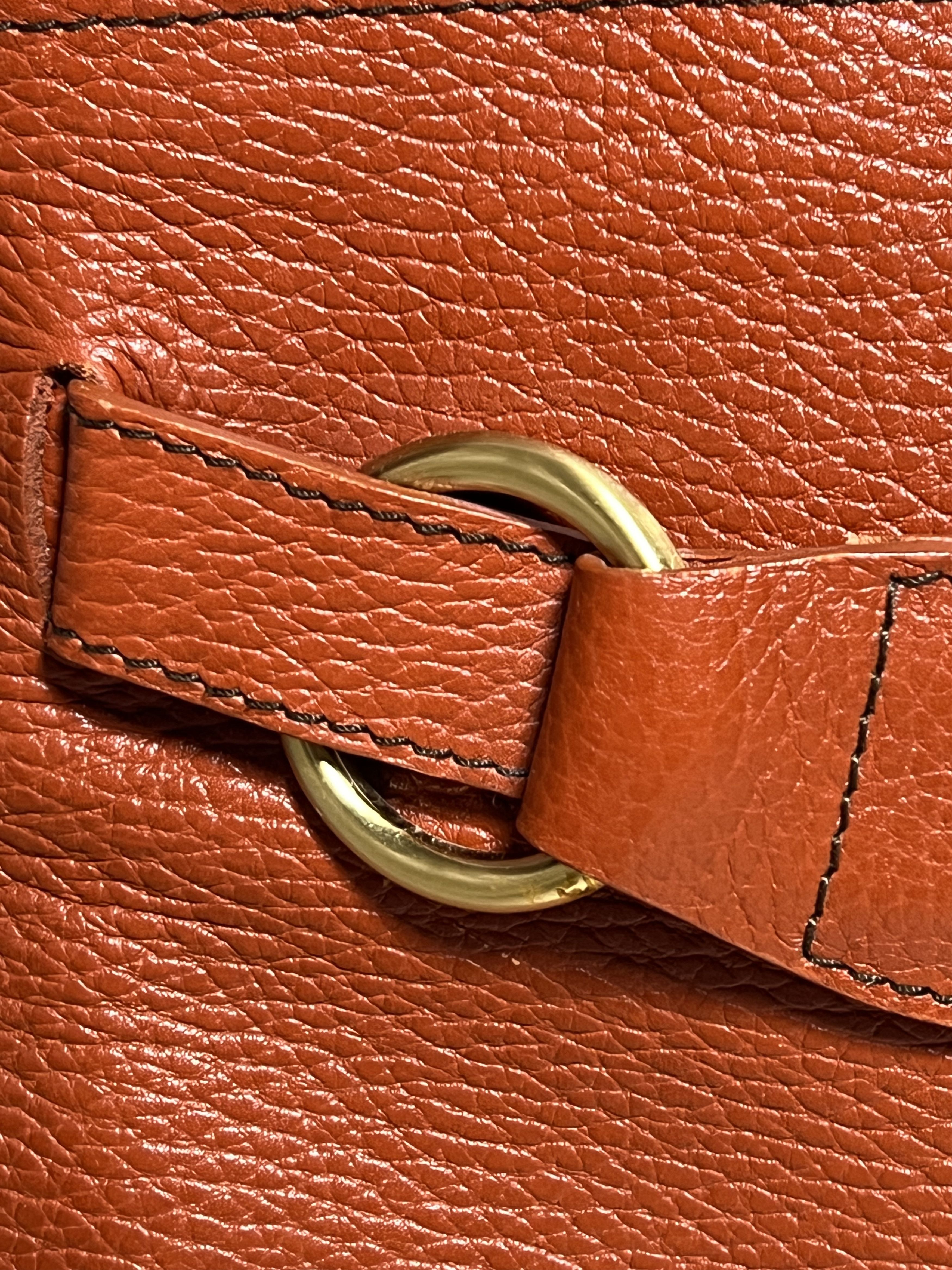 Furla Furla Brown Leather Shoulder Bag Handbag Size ONE SIZE - 5 Thumbnail