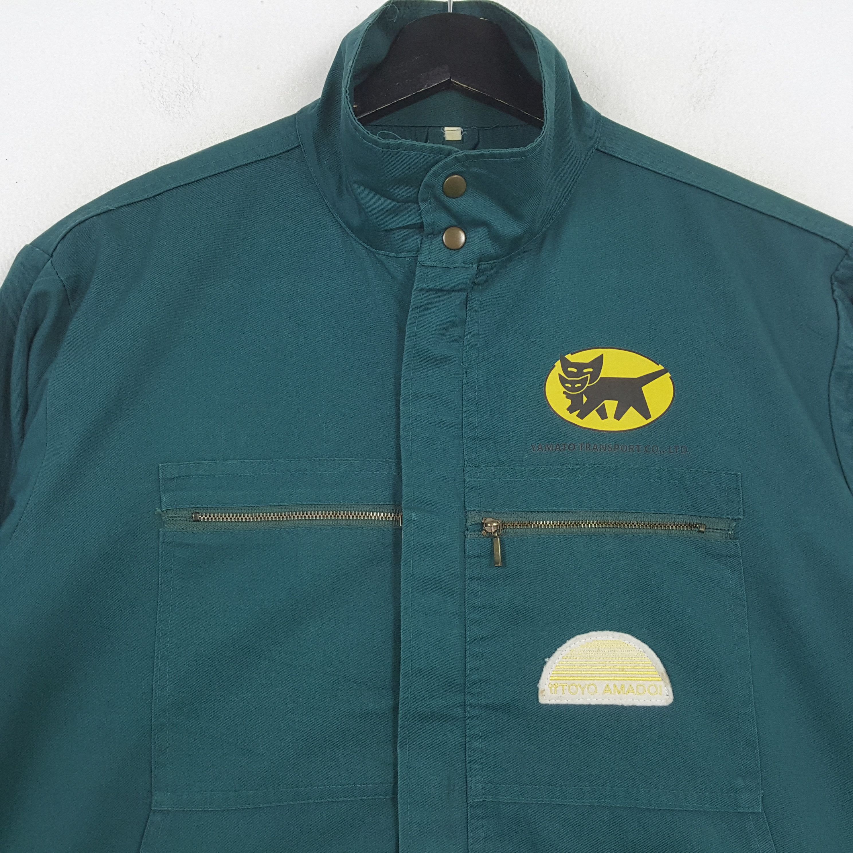 Japanese Brand × Vintage Vintage YAMATO TRANSPORT Japan Brand Custom Jacket C296N13 Size US M / EU 48-50 / 2 - 4 Thumbnail