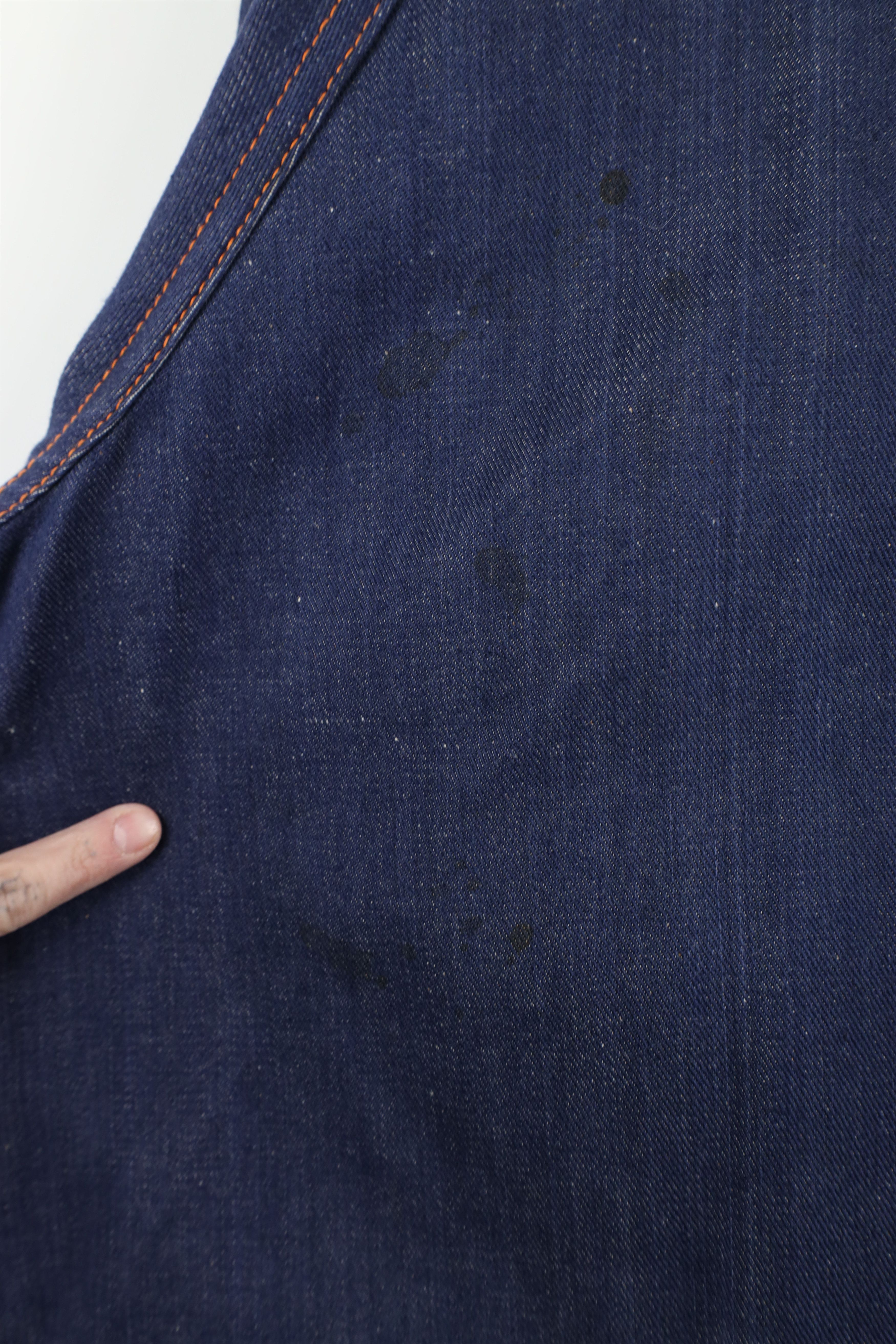 Vintage Vintage 60s 70s Streetwear Collar Denim Jean Parka Jacket Size US L / EU 52-54 / 3 - 13 Thumbnail