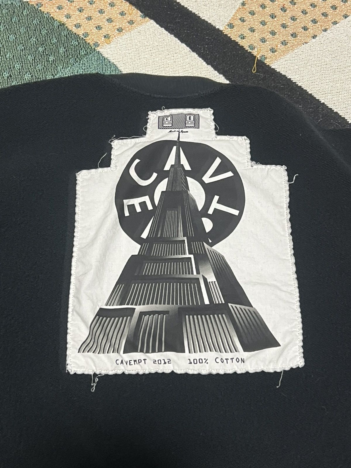 Cav Empt Cav Empt CE b8.281R Black Sweatshirt XL Size US XL / EU 56 / 4 - 2 Thumbnail