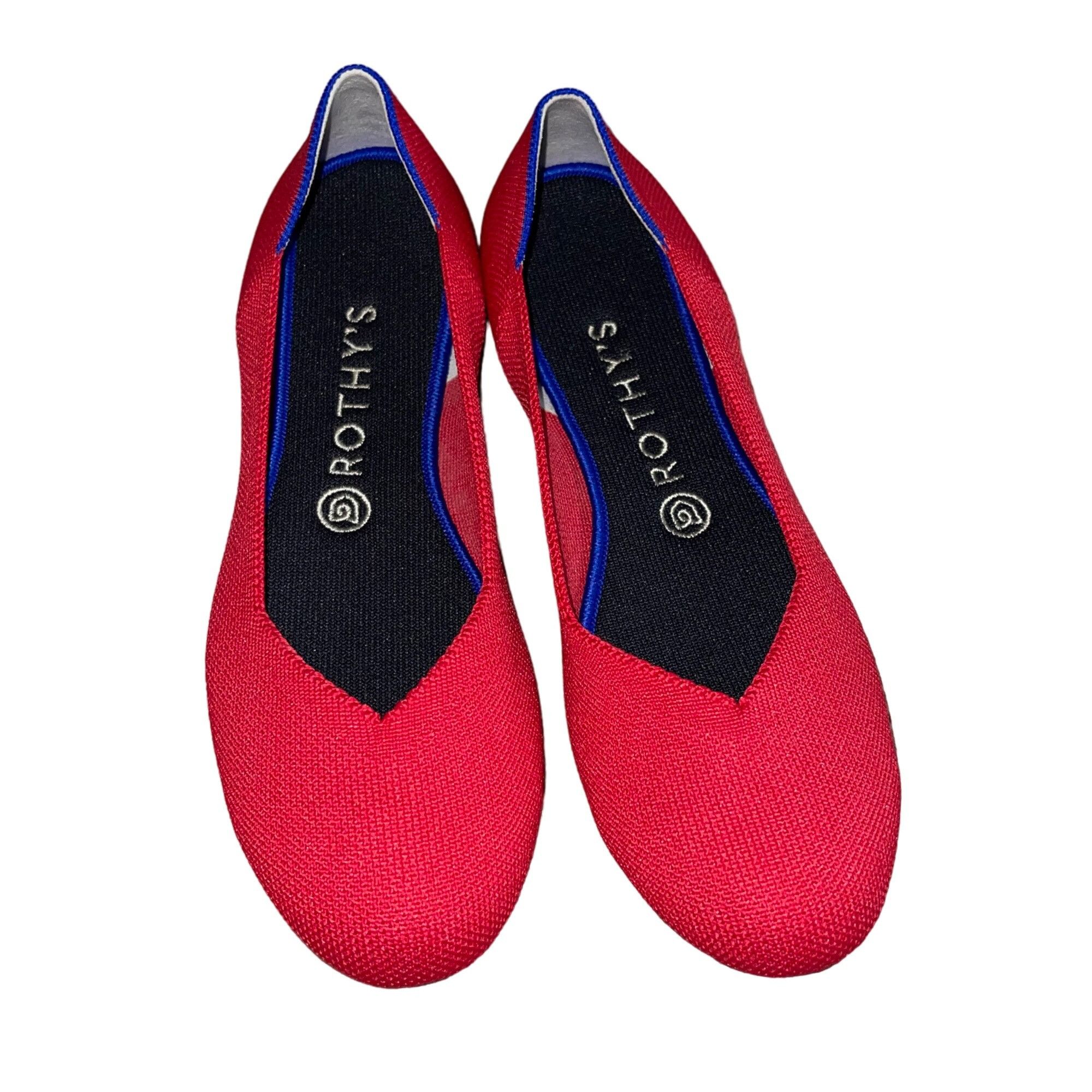 Rothys Rothys Womens Flat Size 9 Orange Round Toe Slip On Grailed