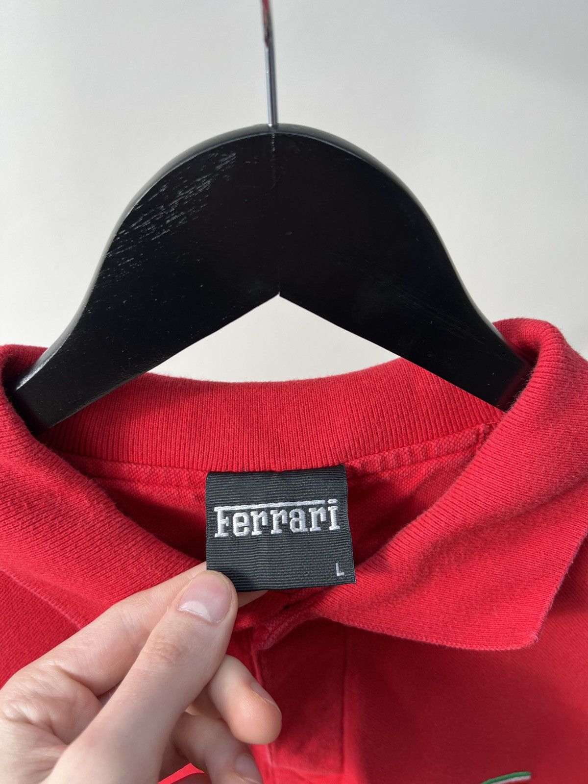 Ferrari Vintage Ferrari 1999 Racing Polo T-Shirt Size US L / EU 52-54 / 3 - 6 Thumbnail