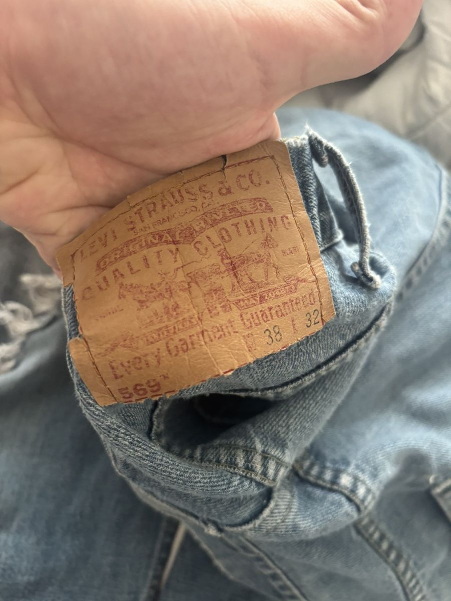 Levi's × Vintage Levi’s BasketCase Gallery Blowout Jeans Inspo Size US 34 / EU 50 - 3 Thumbnail