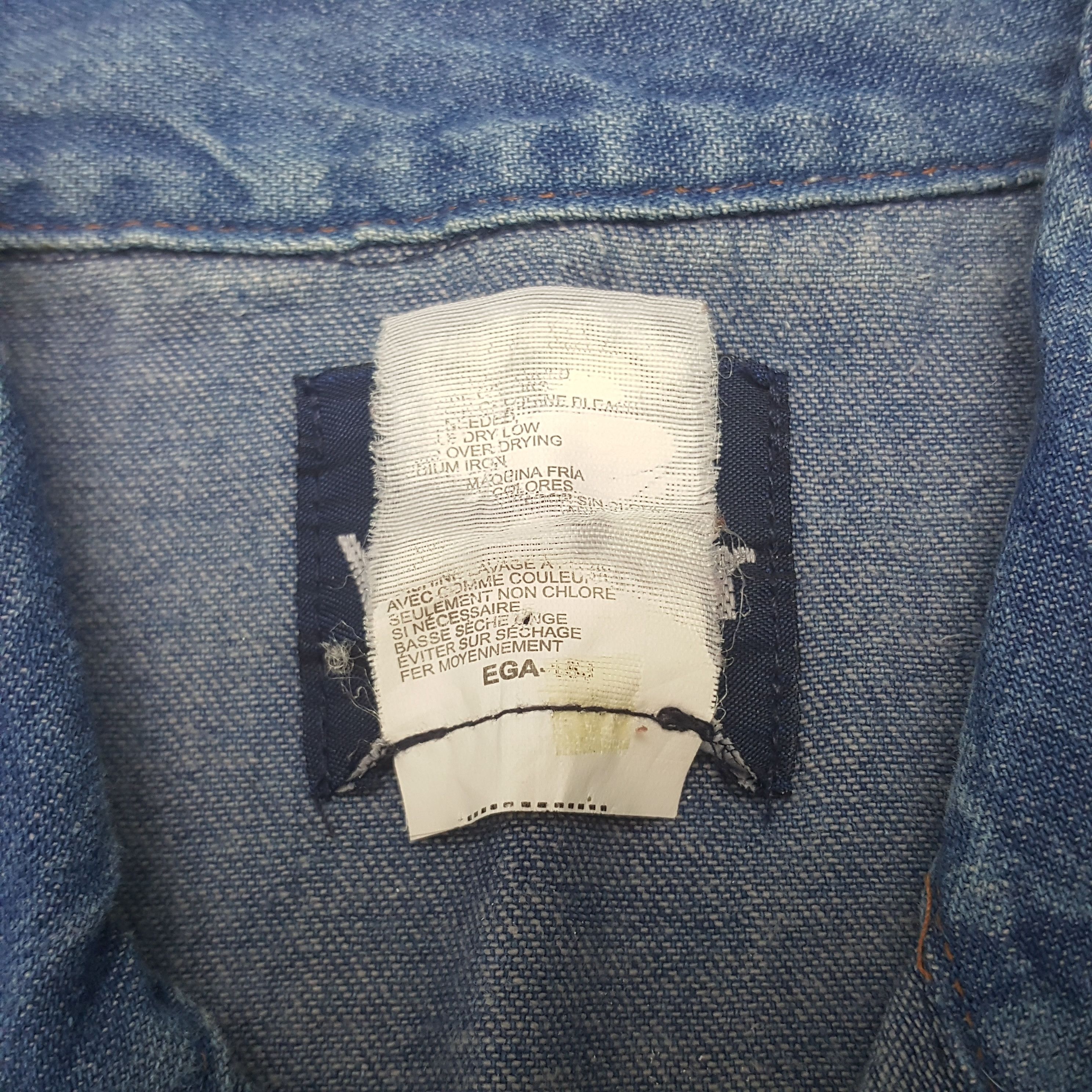 Vintage × Wrangler Vintage Wrangler Denim Button Up Shirt Size US L / EU 52-54 / 3 - 5 Thumbnail