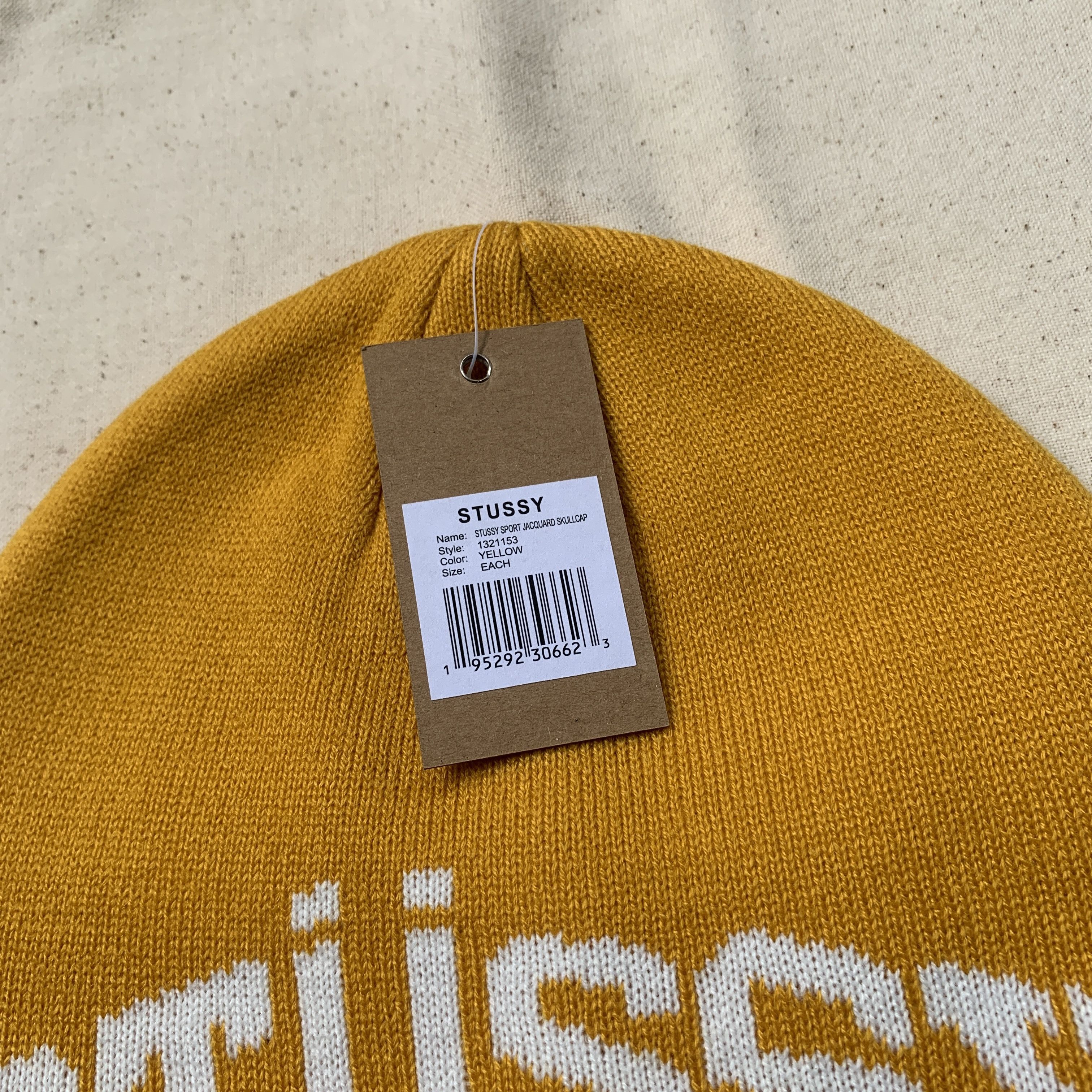 Stussy × Vintage Stussy Sport Jacquard Skullcap Size ONE SIZE - 2 Thumbnail