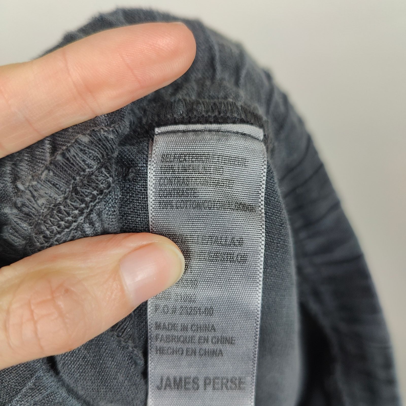 James Perse Standard James Perse Pants Womens 0 XS Soft Black Linen Size 26" / US 2 / IT 38 - 7 Thumbnail