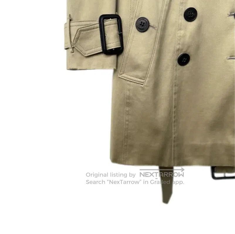 Burberry Burberry Brown Cotton Blend Women's Trench Coat. Size L / US 10 / IT 46 - 6 Thumbnail